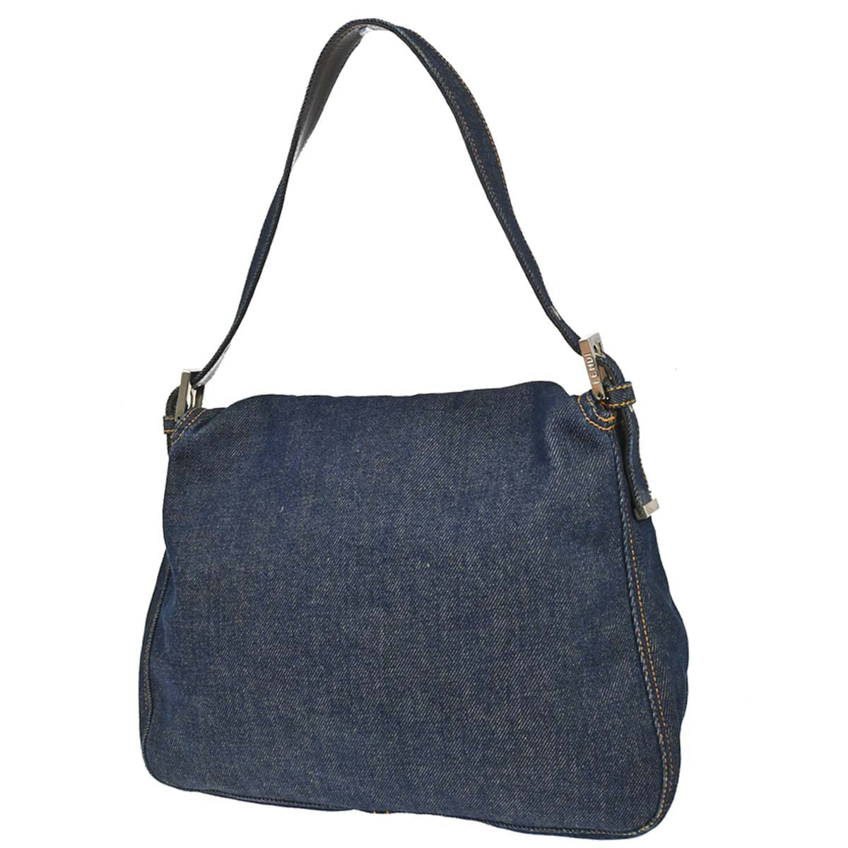 Fendi Indigo Denim Mamma Baguette Handbag