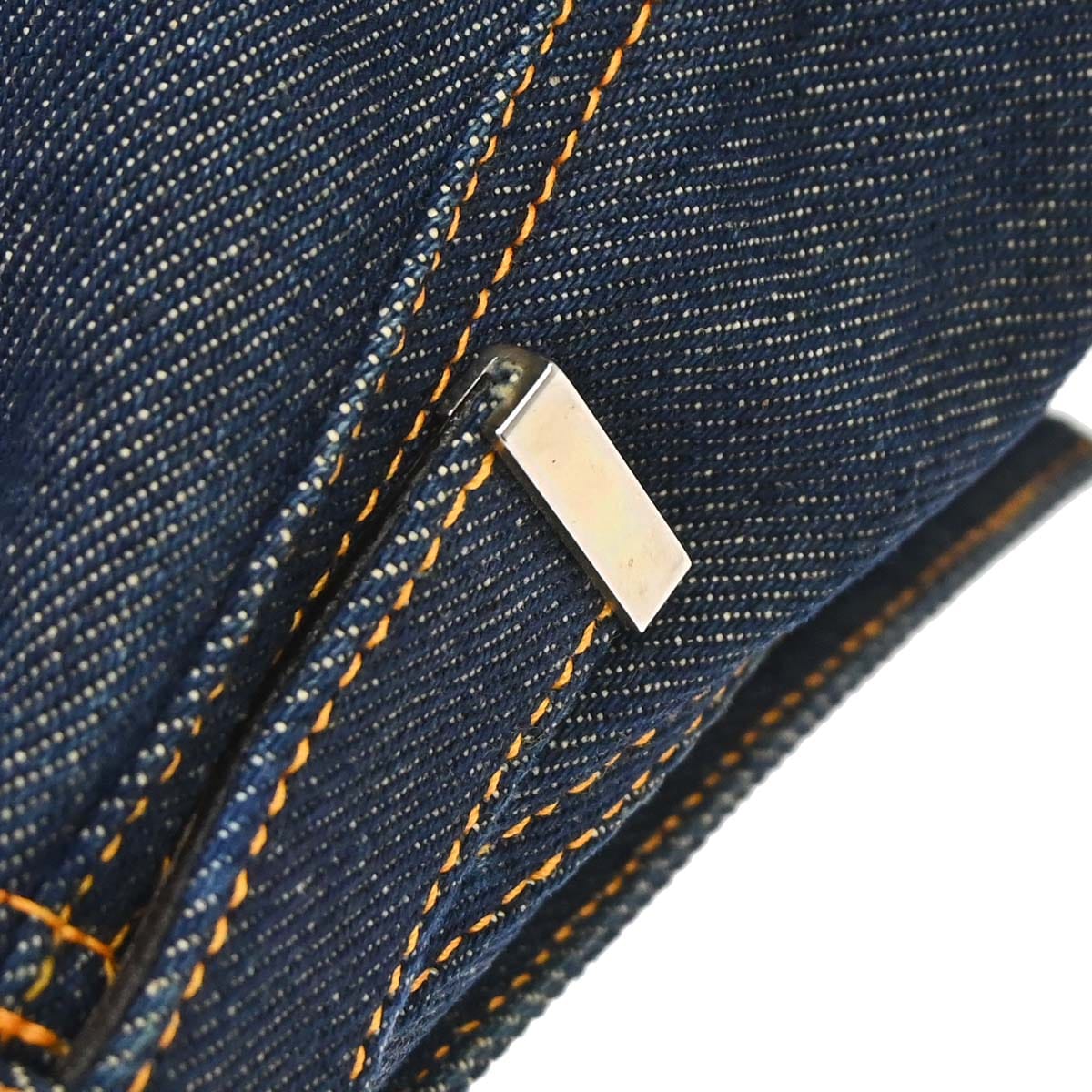 Fendi Indigo Denim Mamma Baguette Handbag
