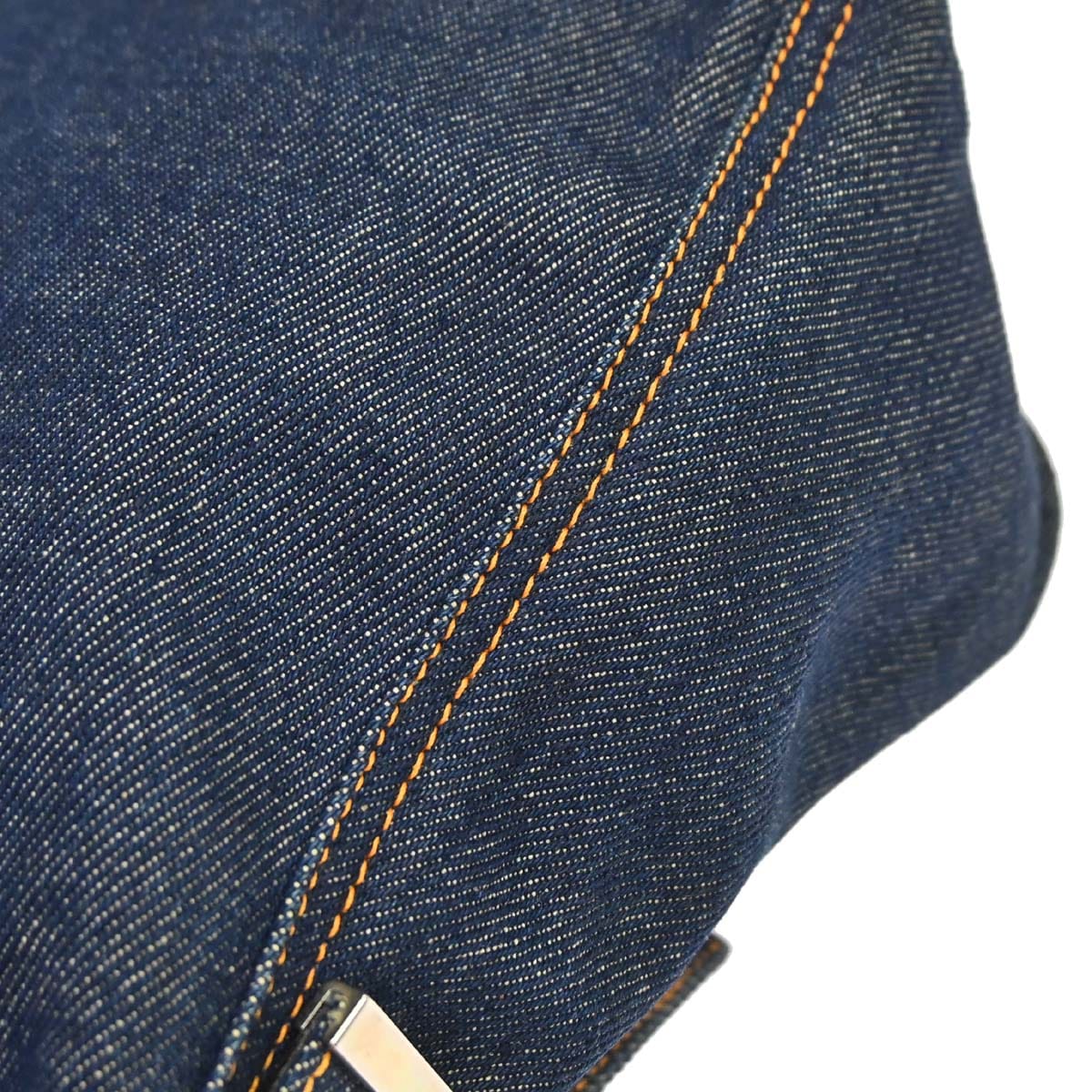 Fendi Indigo Denim Mamma Baguette Handbag
