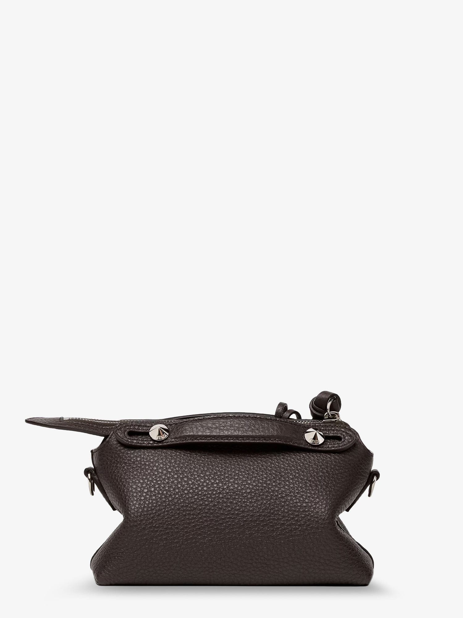 Fendi By The Way hammered leather handbag