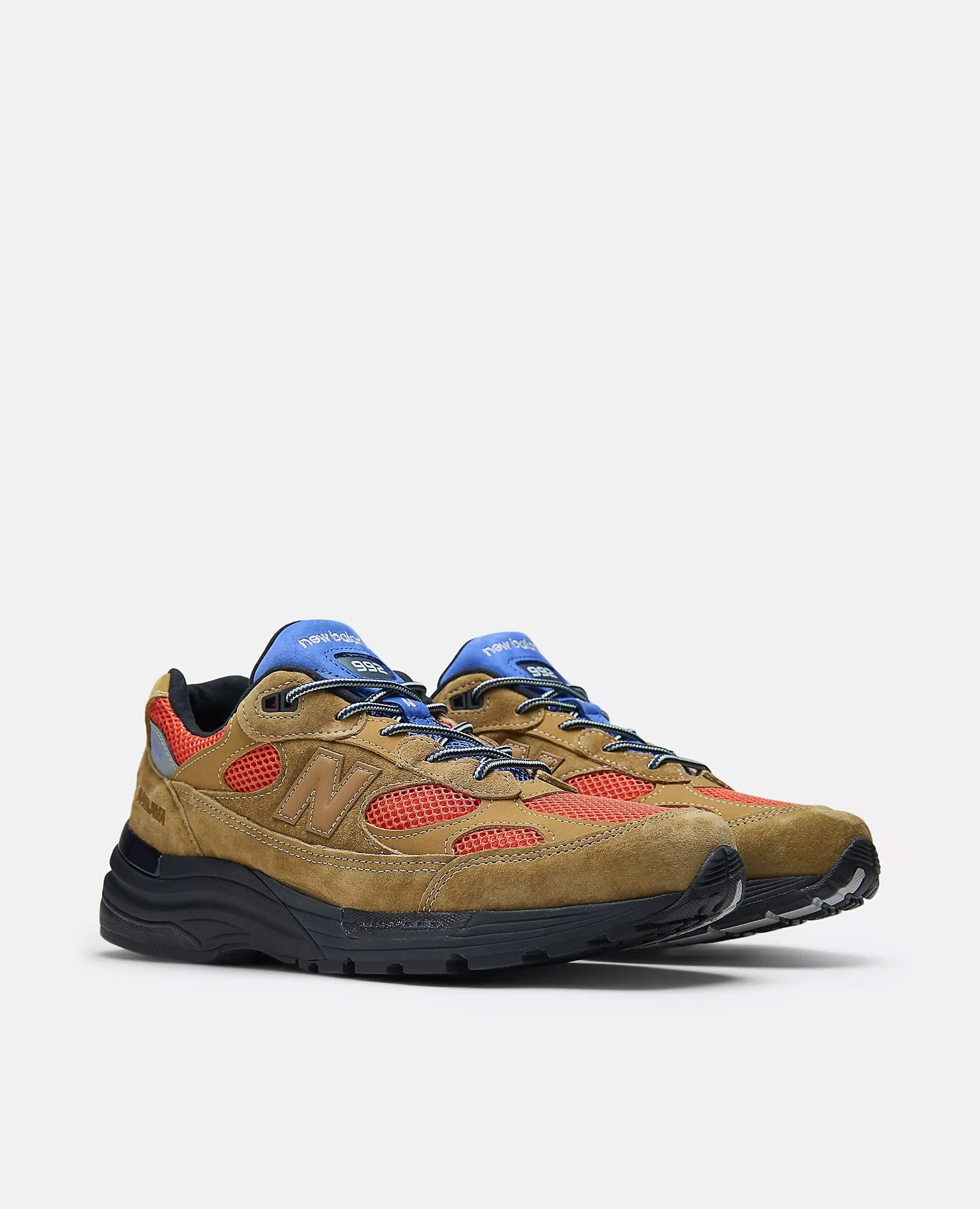 New Balance Action Bronson x 992 Made in USA (Brown/Orange - Blue)