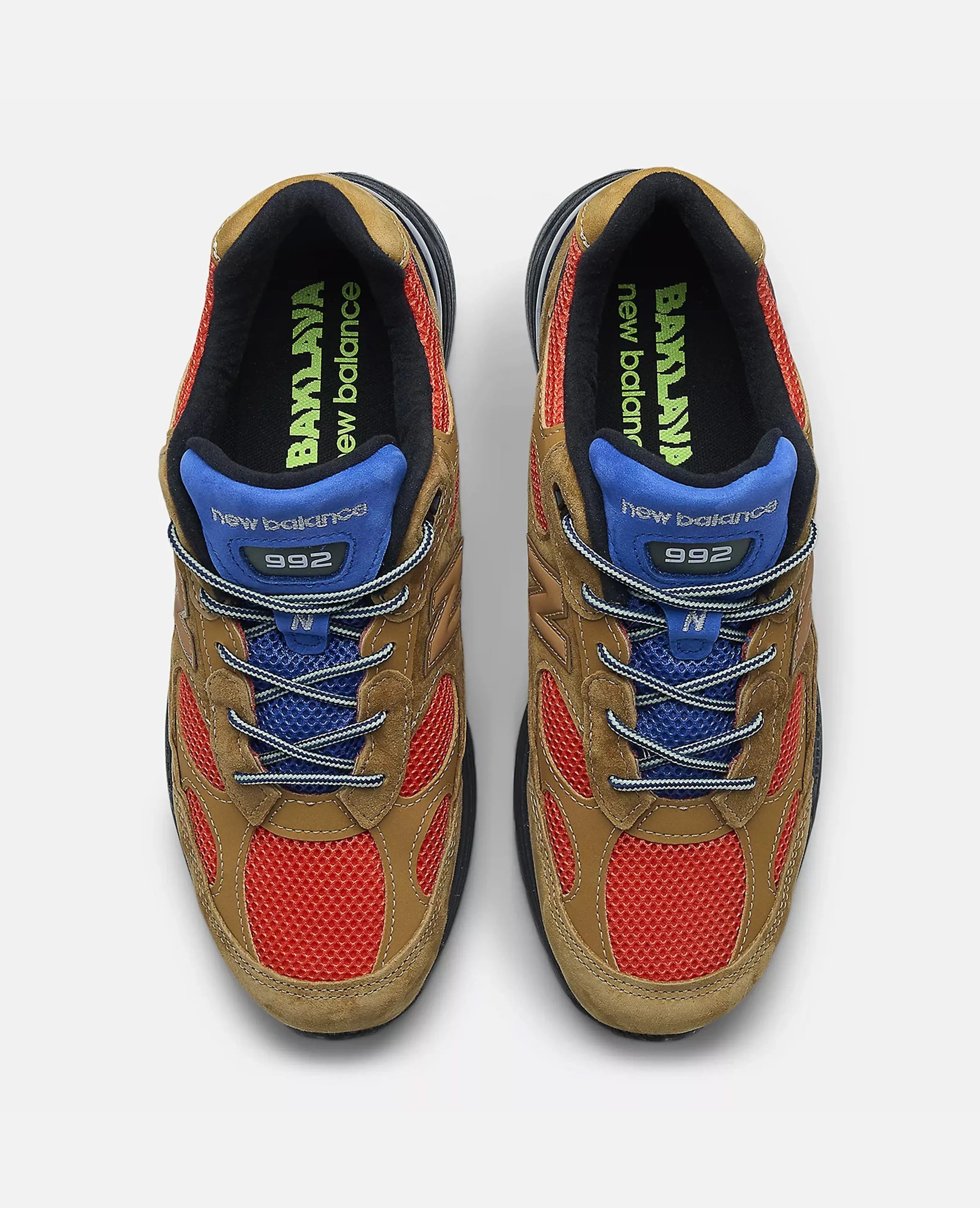 New Balance Action Bronson x 992 Made in USA (Brown/Orange - Blue)