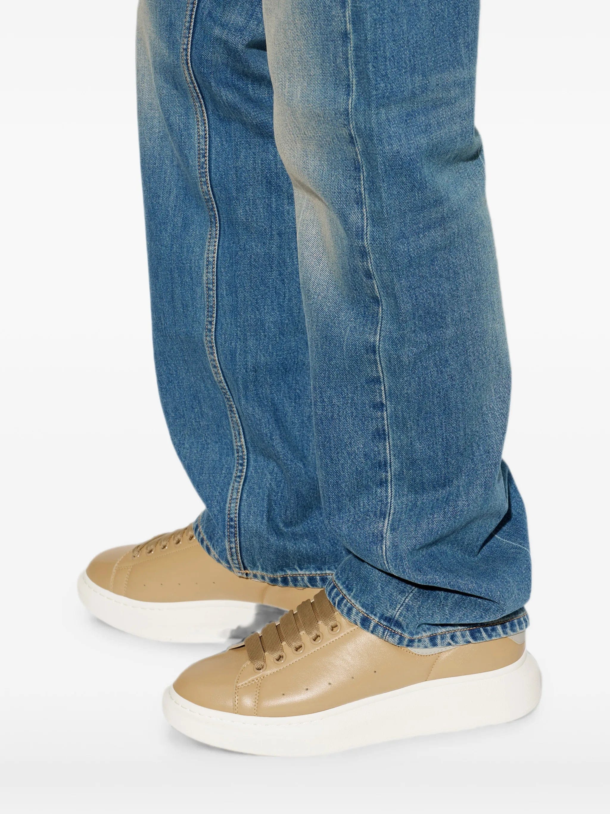 Alexander McQueen Oversized leather sneakers