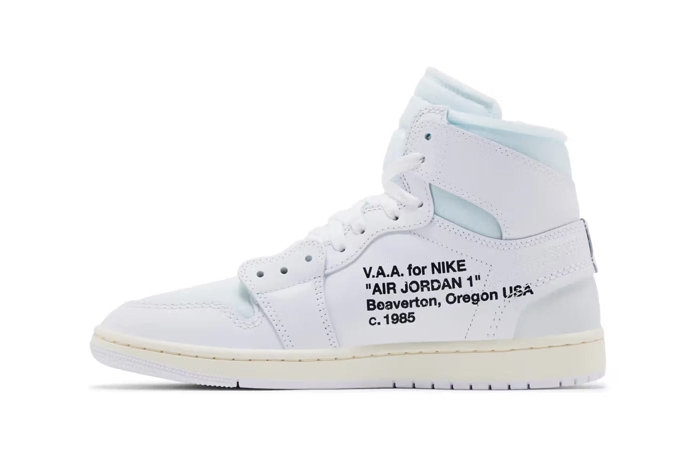 Off - White x Air Jordan 1 Retro High OG Alaska