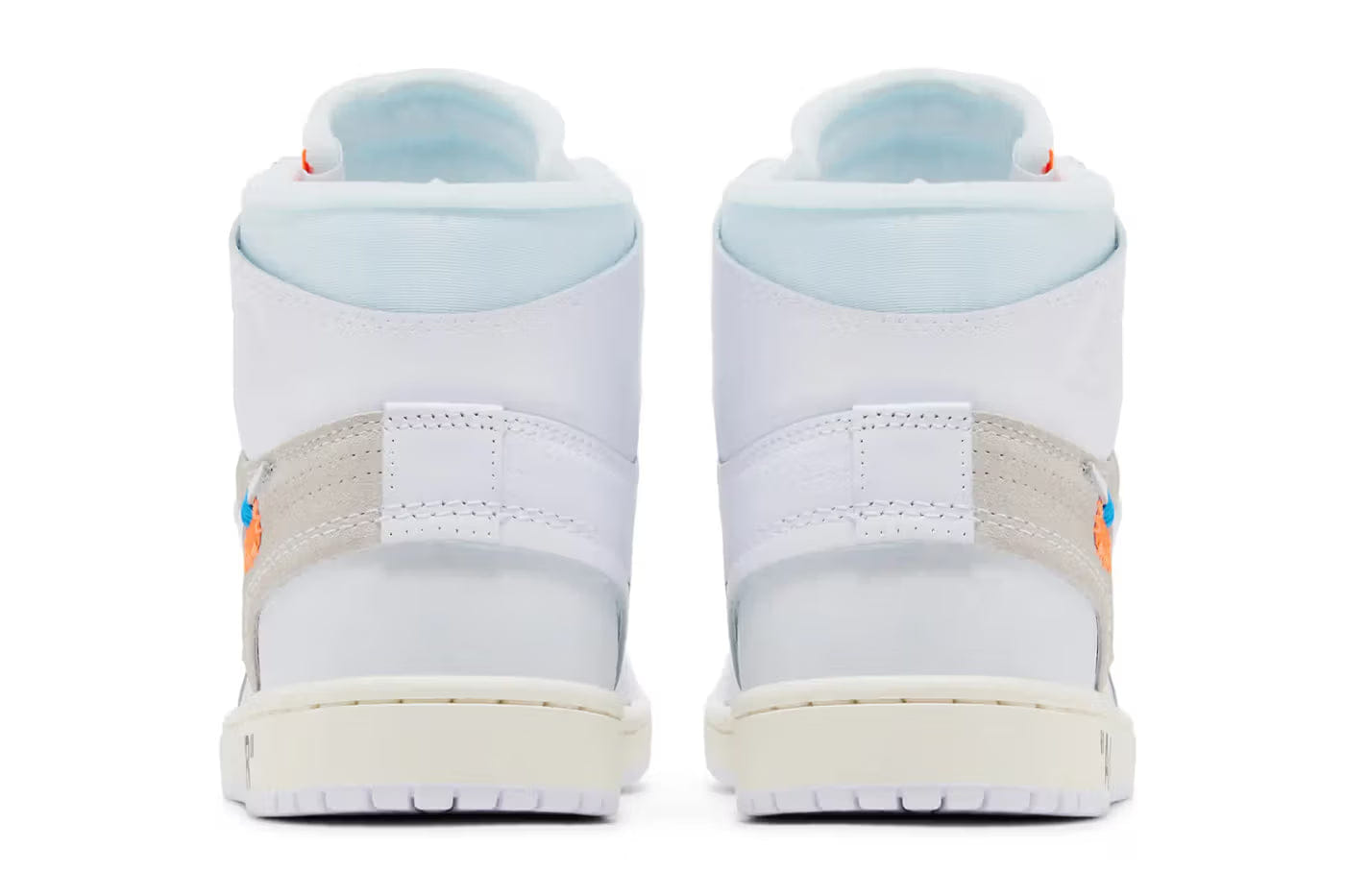 Off - White x Air Jordan 1 Retro High OG Alaska