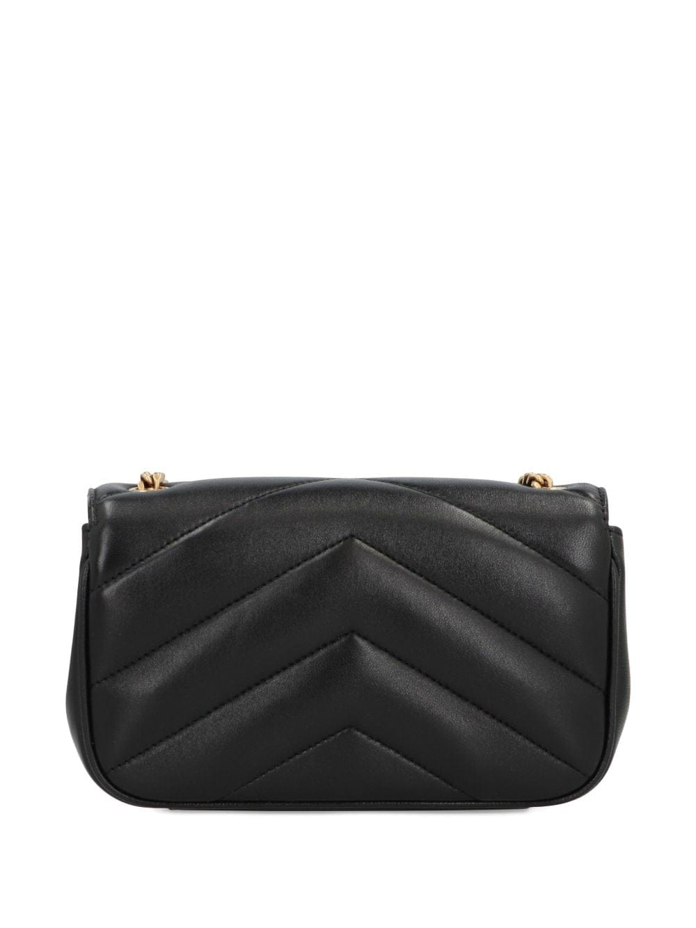 Saint Laurent Women Loulou Mini Leather Crossbody Bag