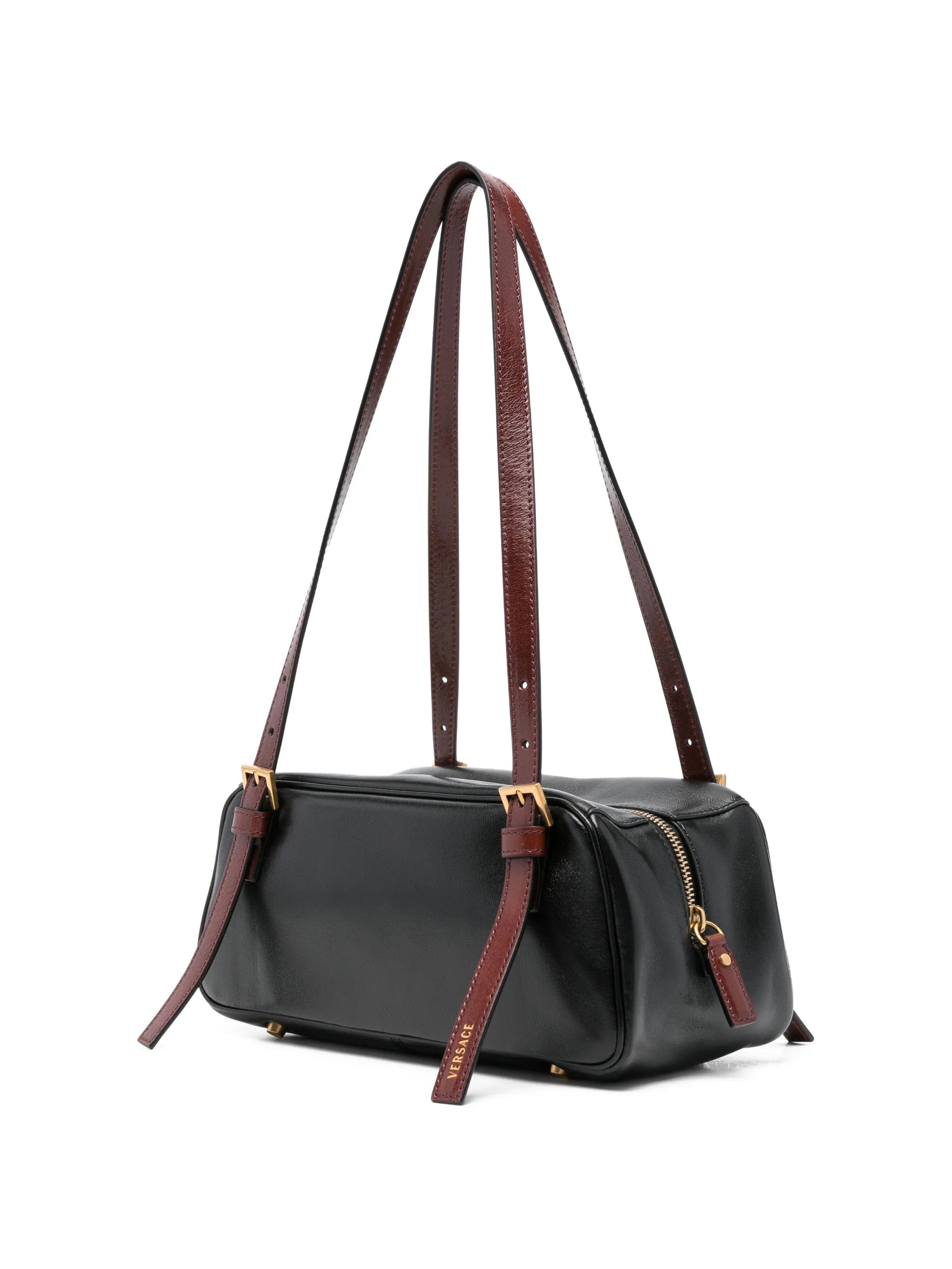 Versace Medusa - appliqué bowling bag
