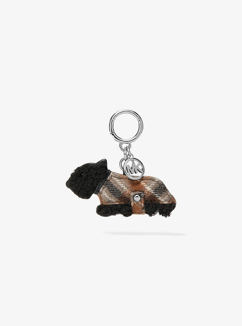 Michael Kors Scottie Dog Bag Charm Black