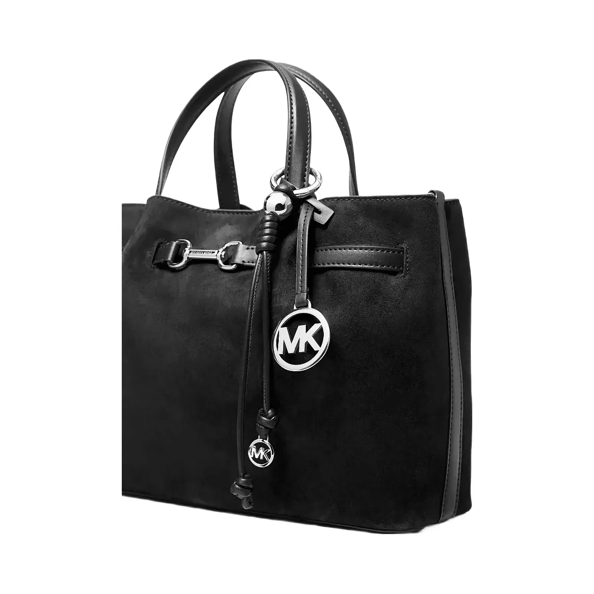 Michael Kors Knotted Rope Bag Charm Black