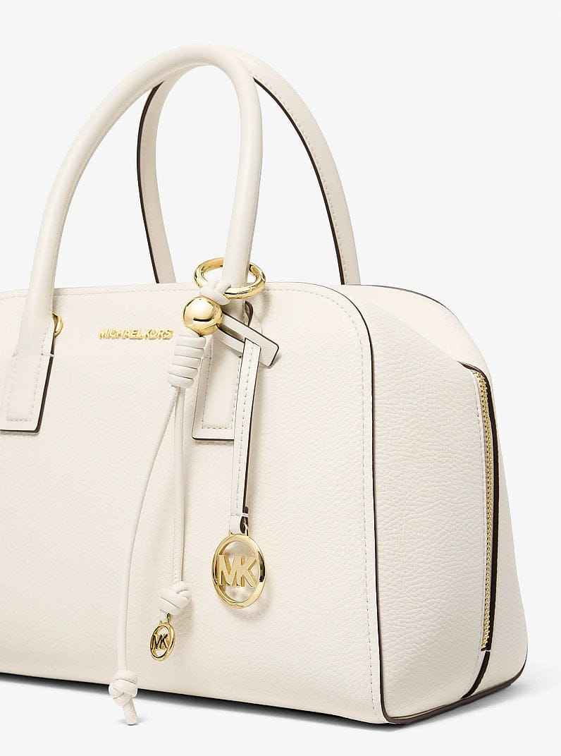 Michael Kors Gold - Tone Knot Bag Charm Lt Cream