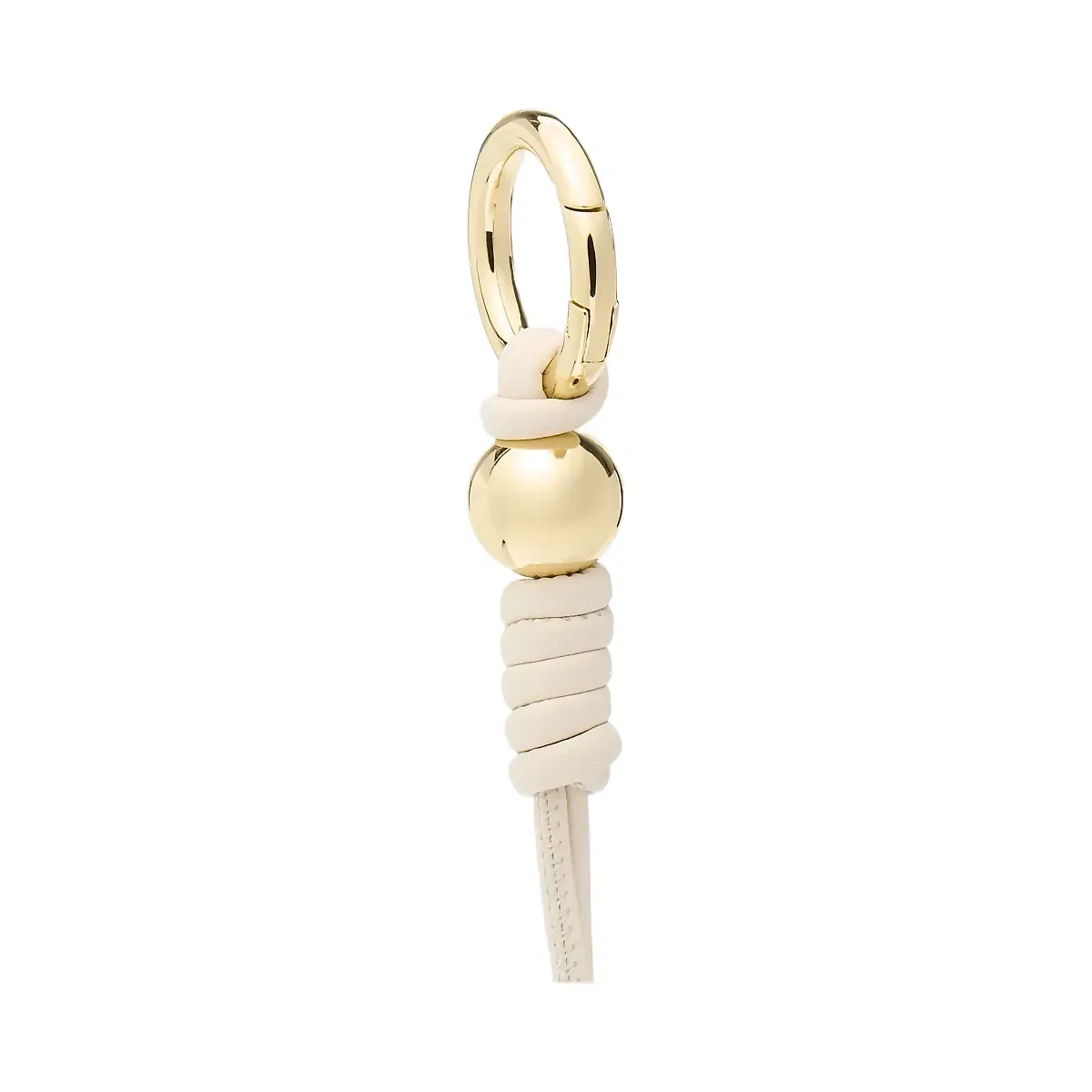 Michael Kors Gold - Tone Knot Bag Charm Lt Cream