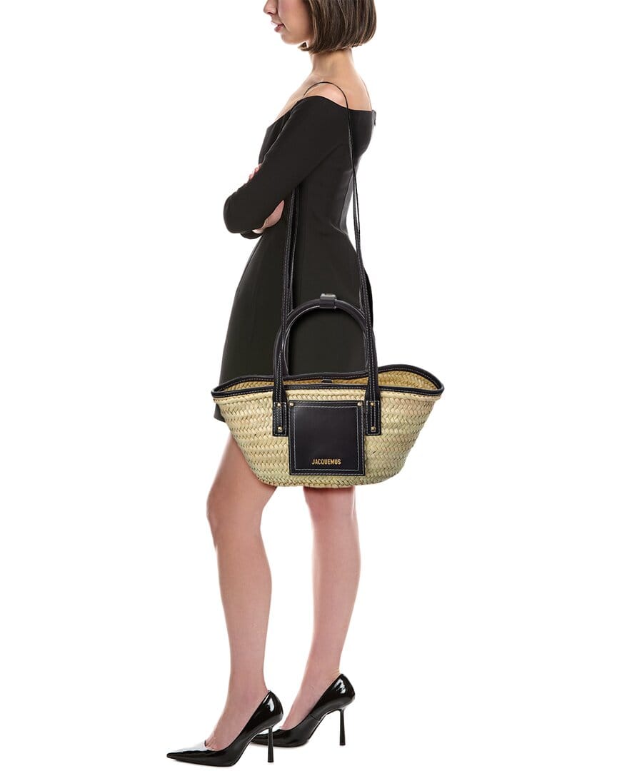 Jacquemus Le Petit Panier Leather Tote