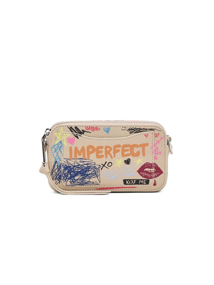 Marc Jacobs Graphic Leather Crossbody Bag — Multicolor