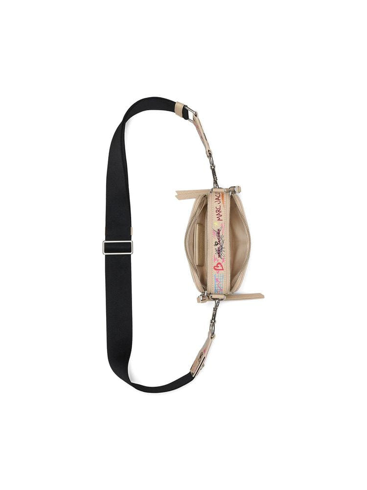 Marc Jacobs Graphic Leather Crossbody Bag — Multicolor