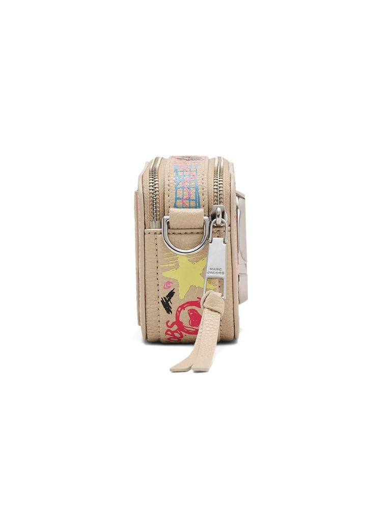 Marc Jacobs Graphic Leather Crossbody Bag — Multicolor