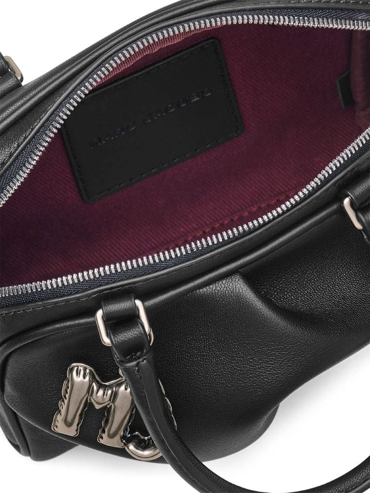 Marc Jacobs Micro Bauletto Crossbody Bag — Black