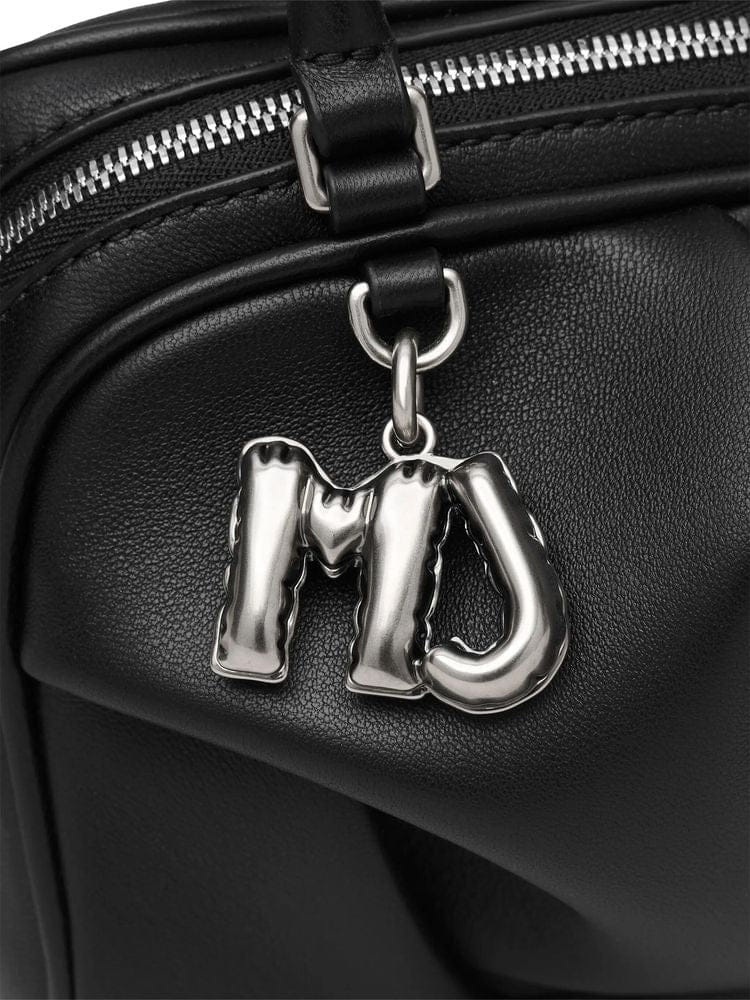 Marc Jacobs Micro Bauletto Crossbody Bag — Black