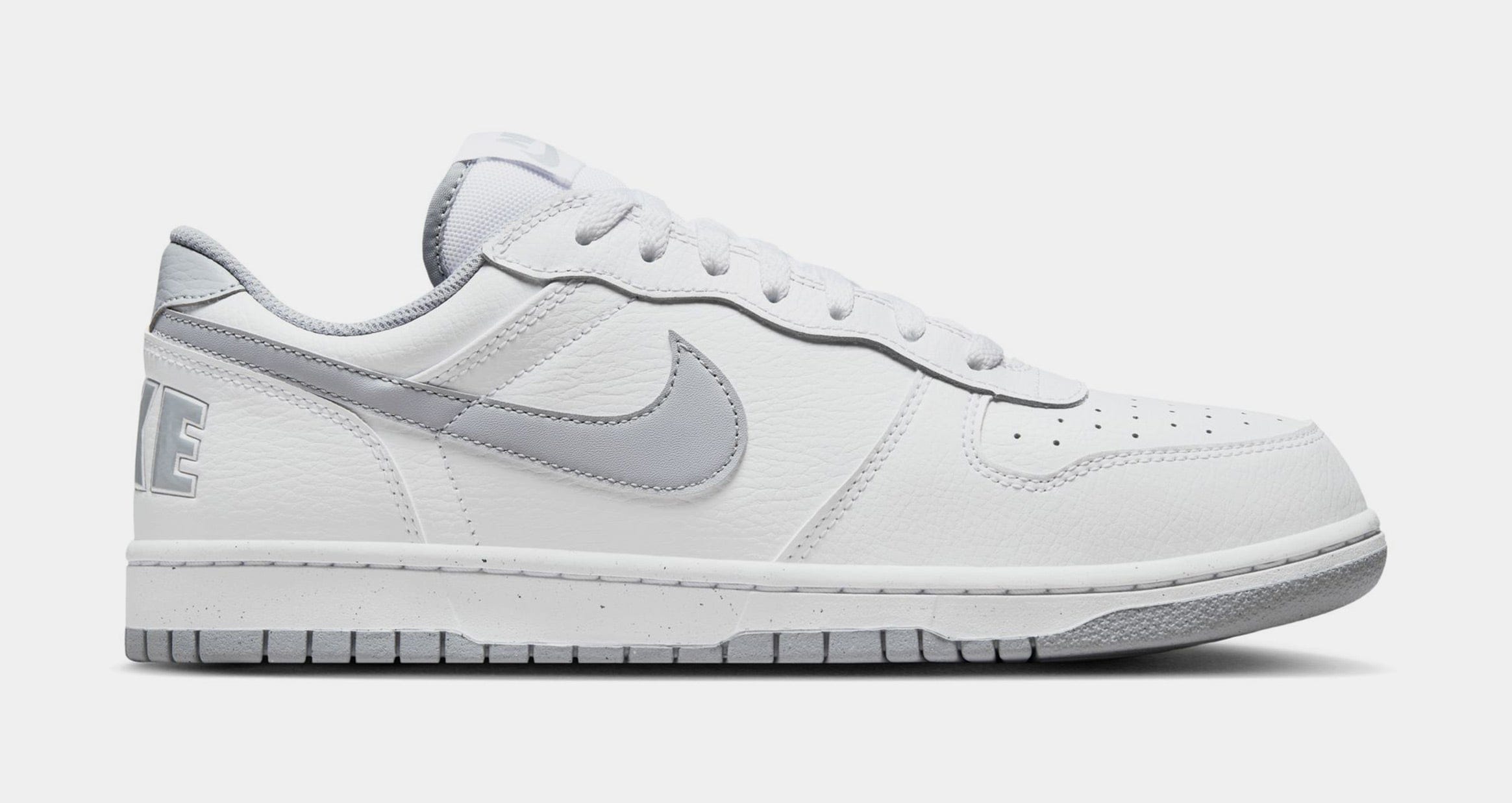 Nike Big Low Wolf Grey Mens Lifestyle Shoes (White/Wolf Grey)