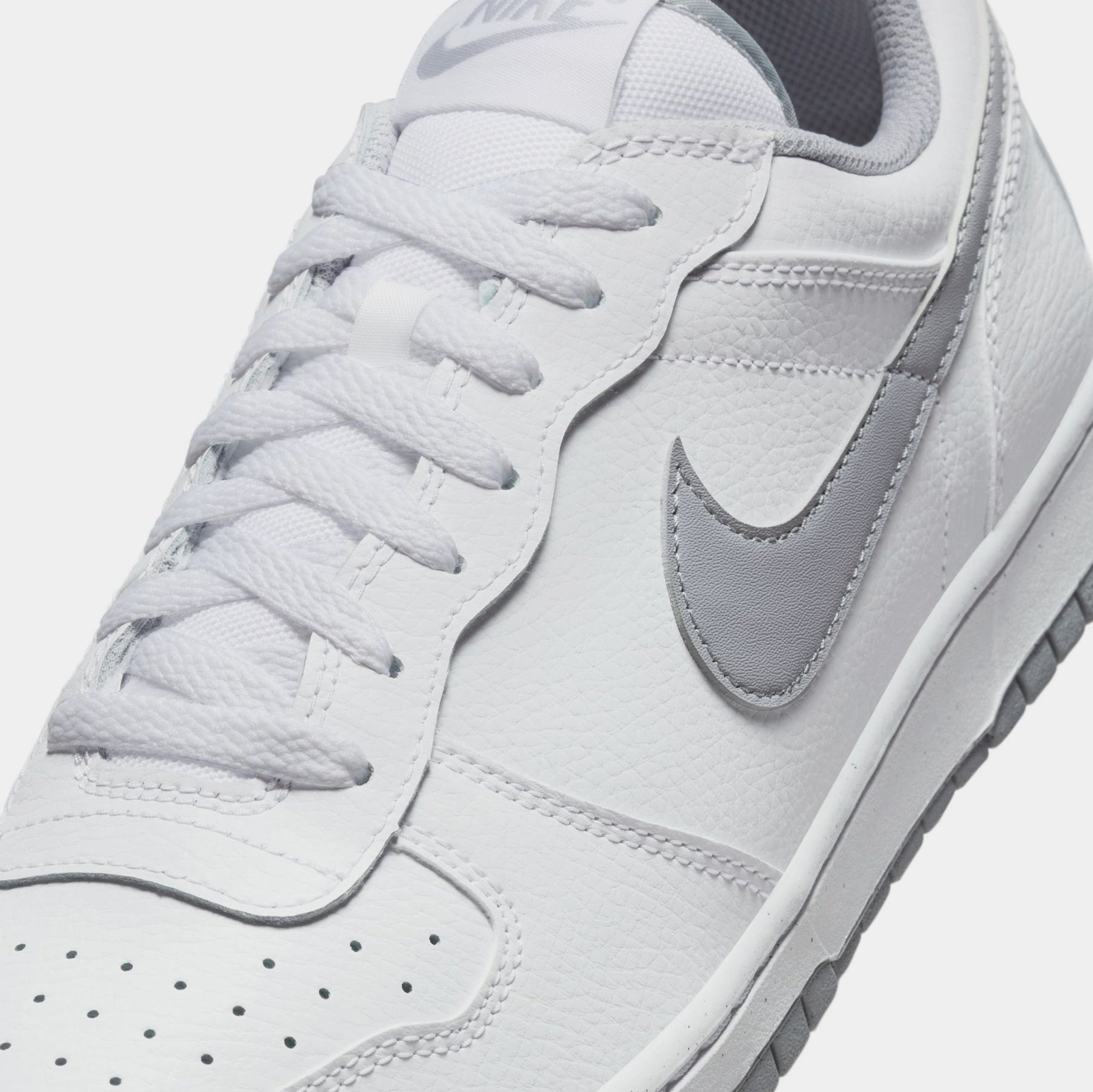 Nike Big Low Wolf Grey Mens Lifestyle Shoes (White/Wolf Grey)