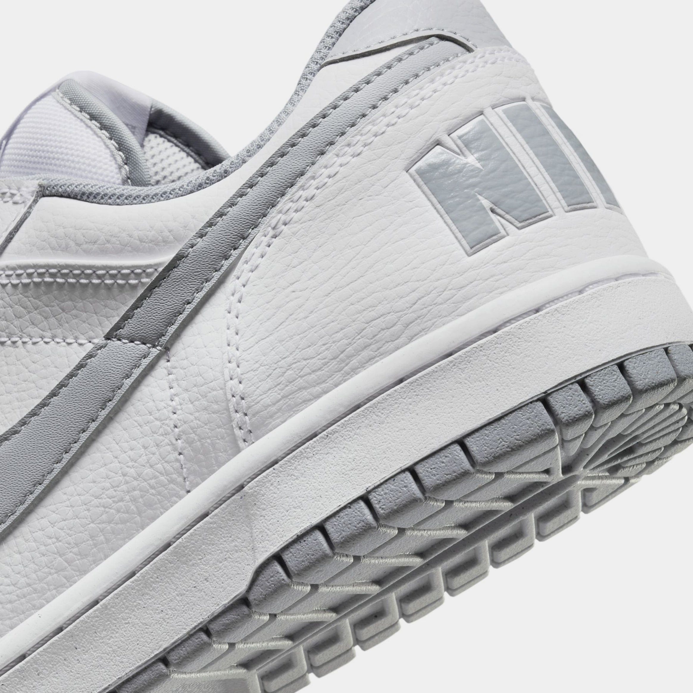 Nike Big Low Wolf Grey Mens Lifestyle Shoes (White/Wolf Grey)