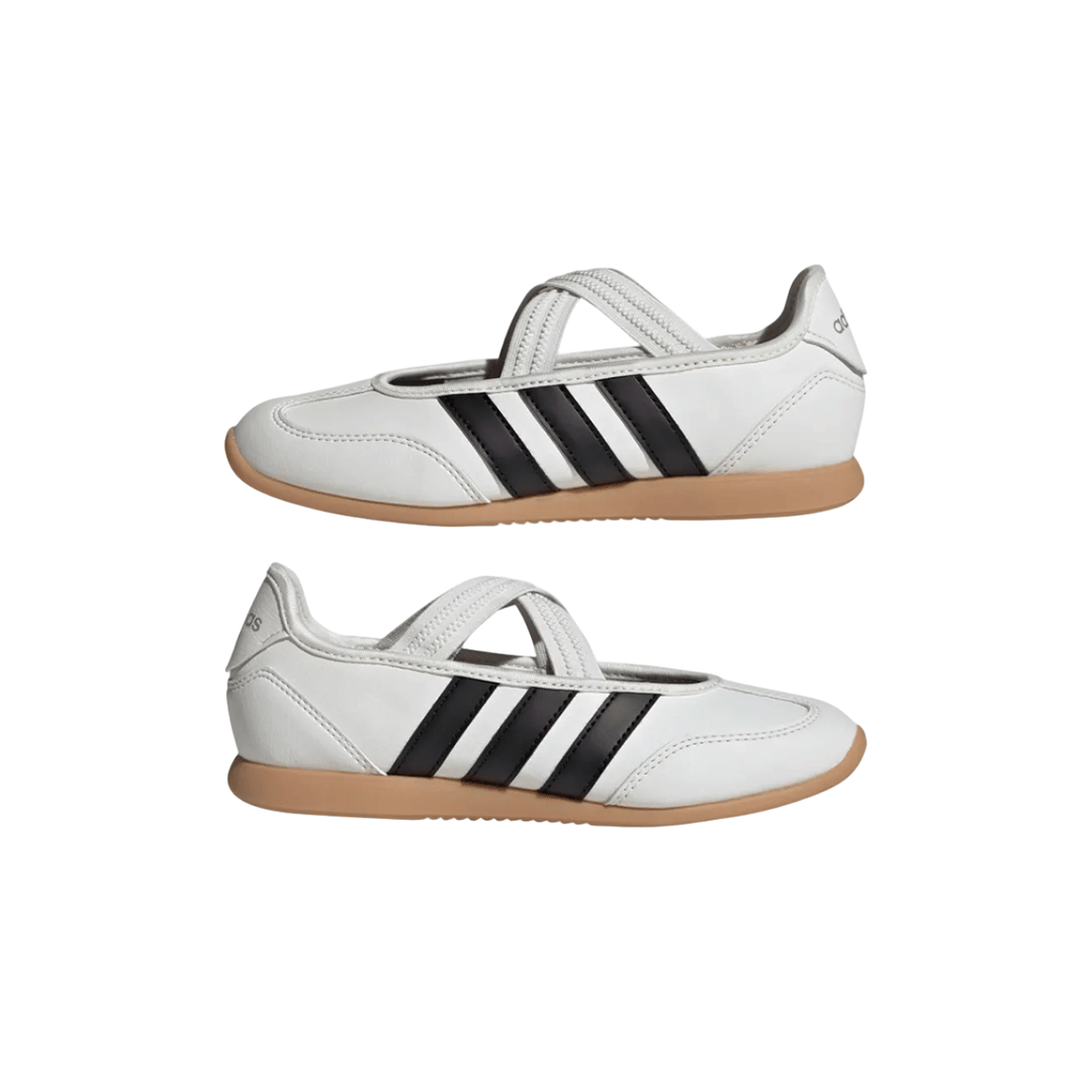 adidas KIDS' BARREDA MARY JANE SHOES WHITE