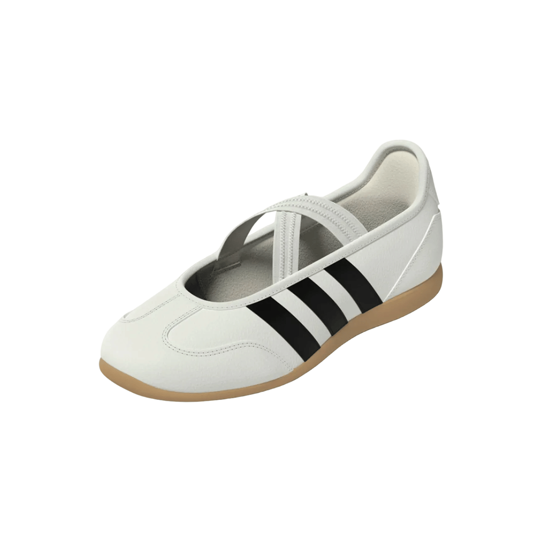 adidas KIDS' BARREDA MARY JANE SHOES WHITE