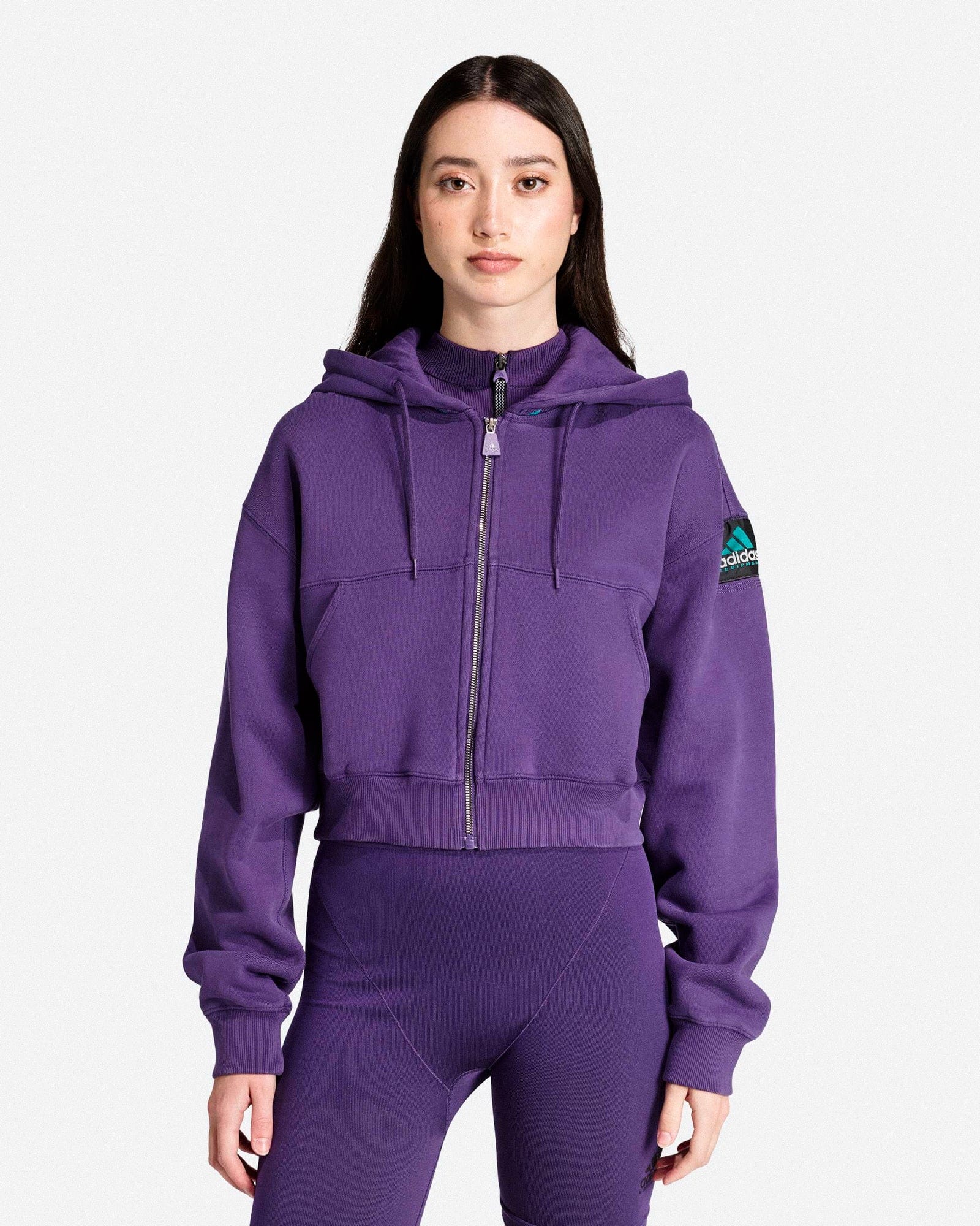 adidas Equipment Cropped Hoodie