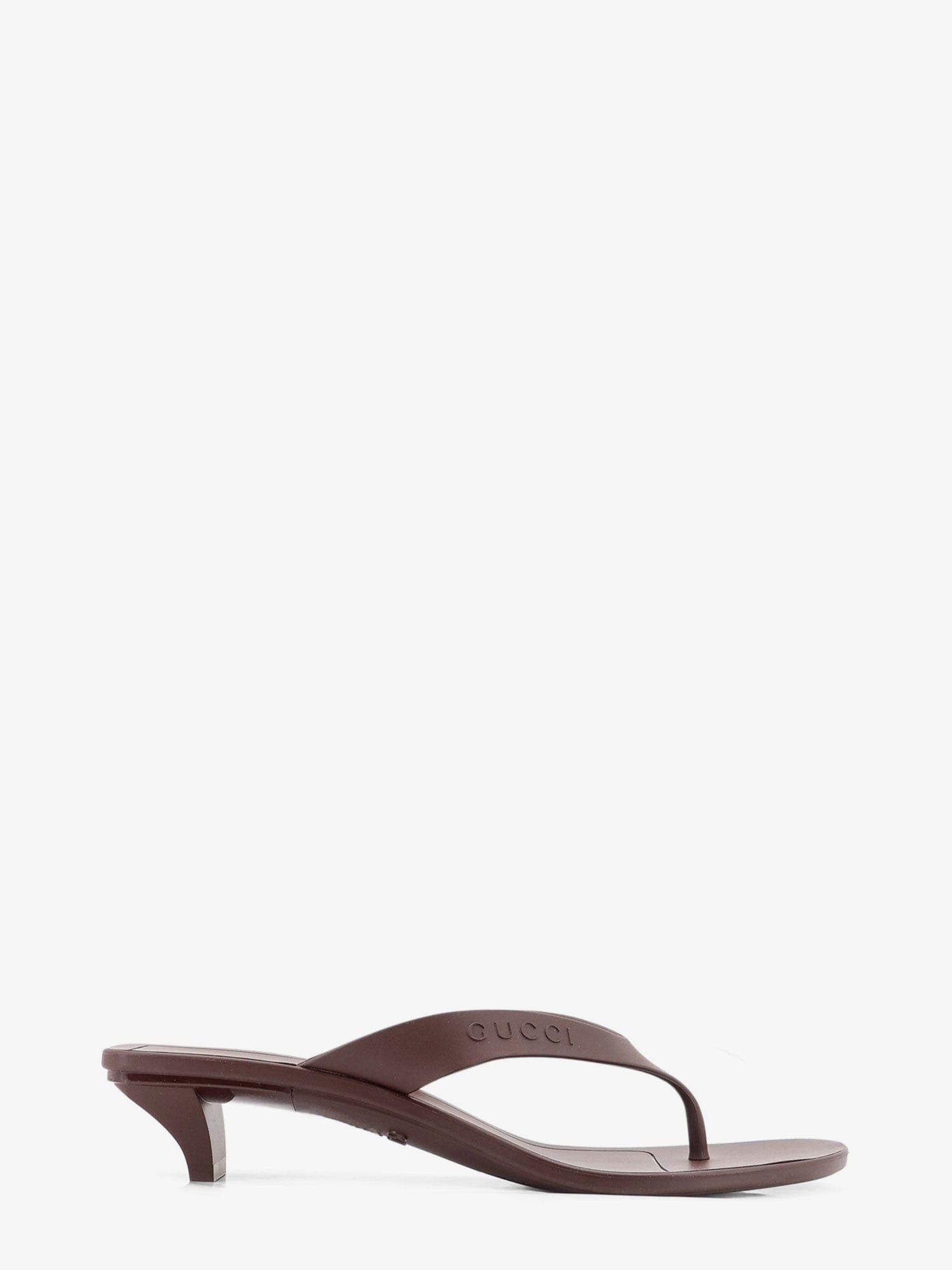Gucci Vittoria rubber flip - flops sandals