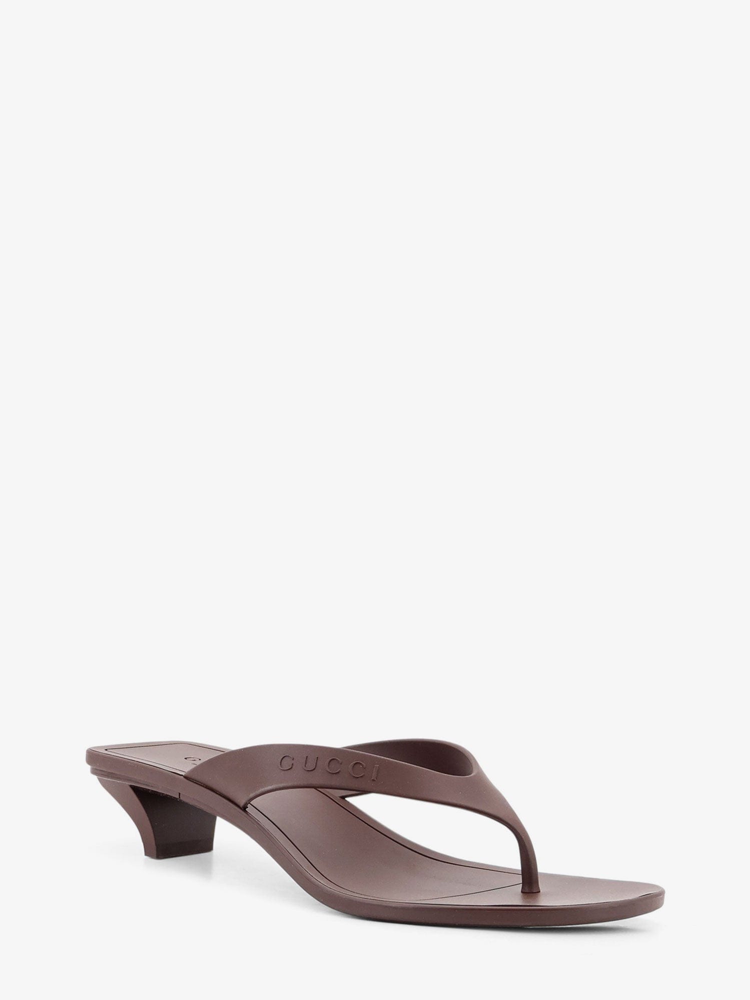 Gucci Vittoria rubber flip - flops sandals