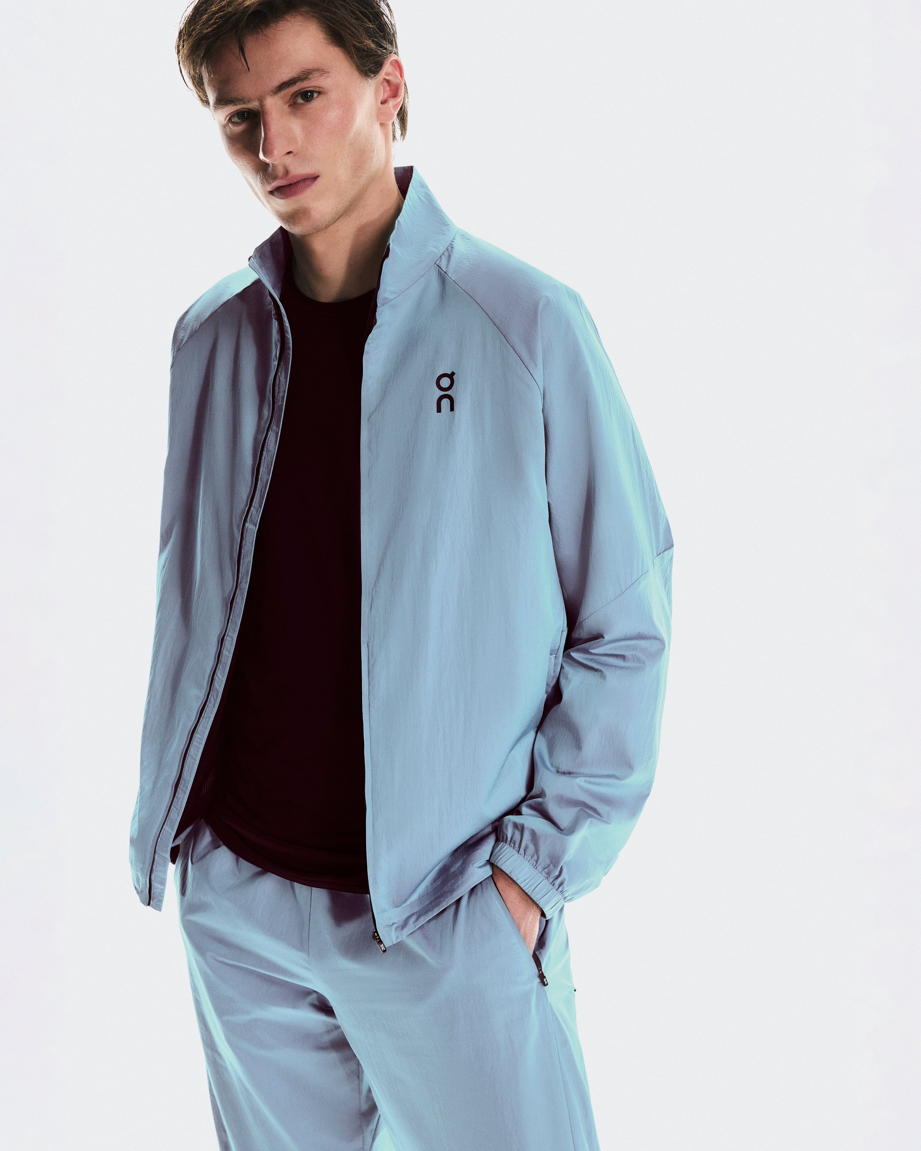 On Running On Court Jacket Geyser