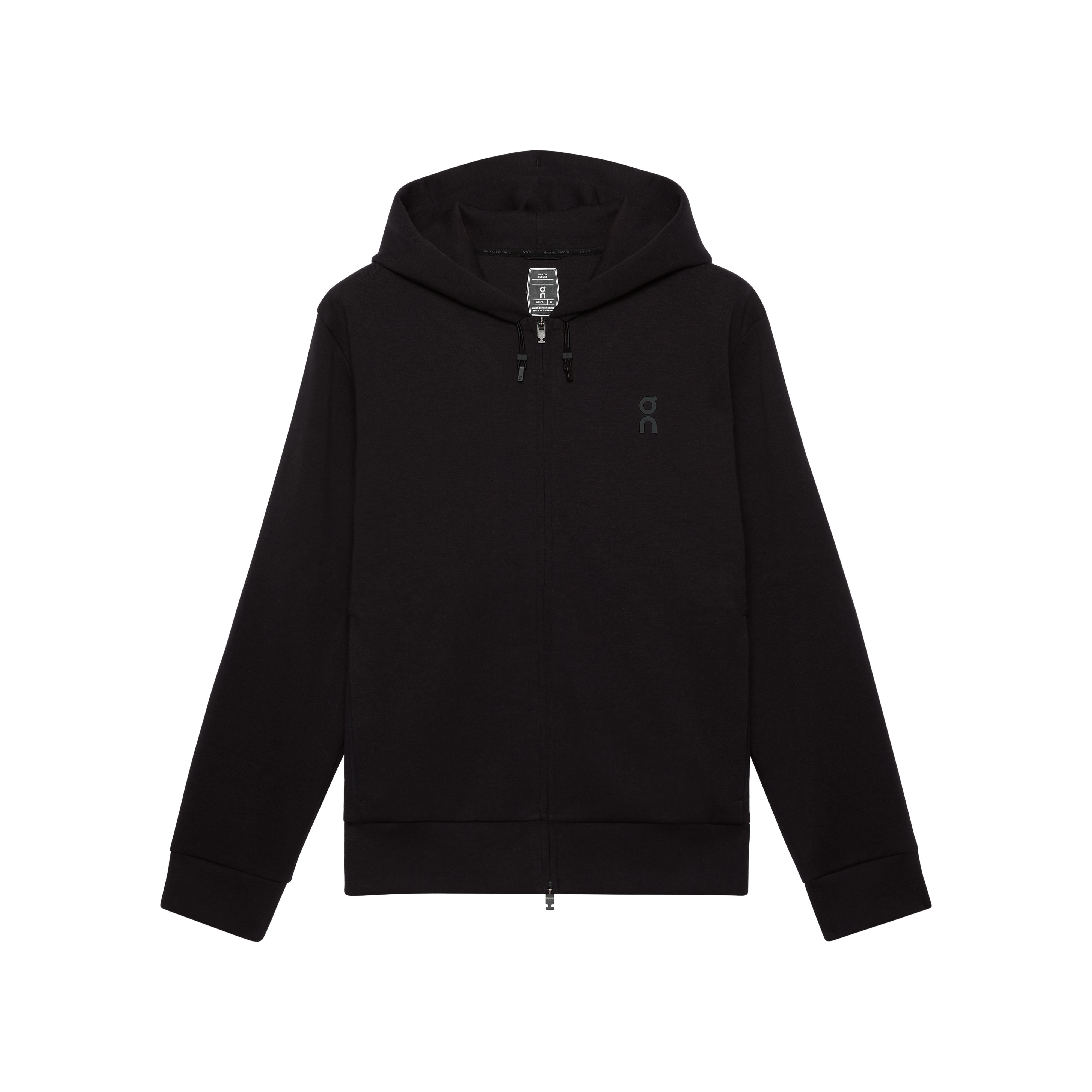 On Running On Focus Tech Zip Hoodie Black