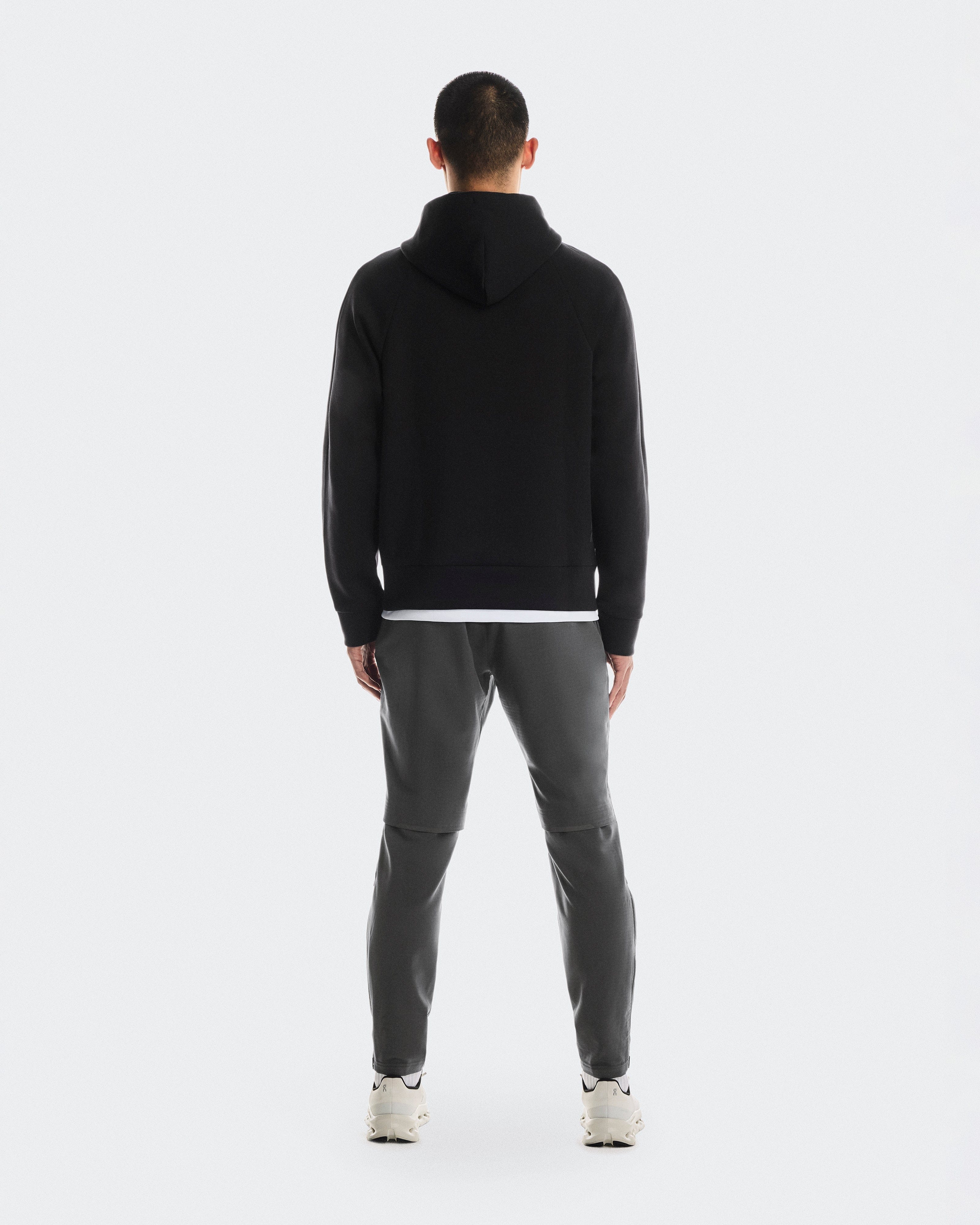 On Running On Focus Tech Zip Hoodie Black