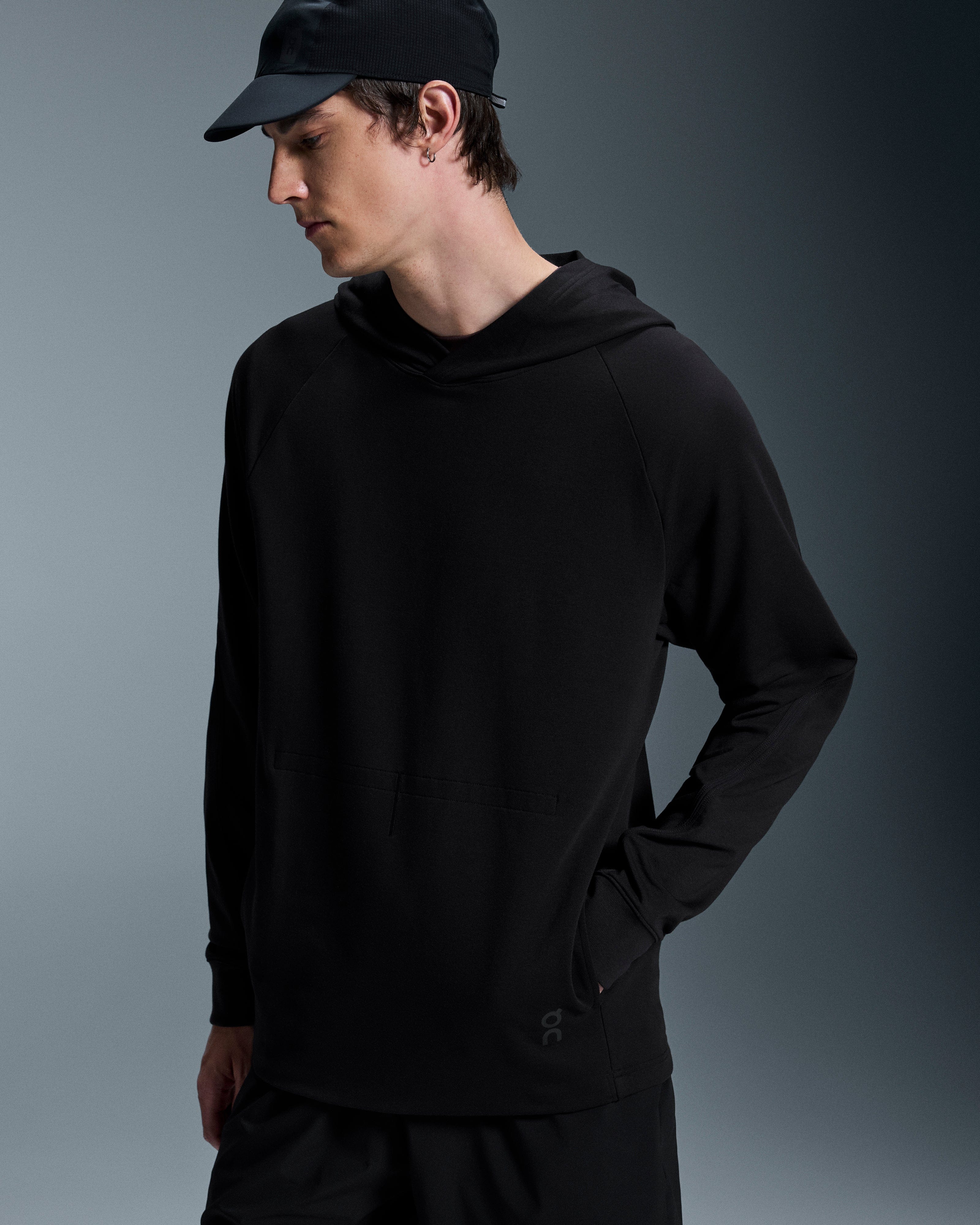 On Running On Studio Hoodie Black