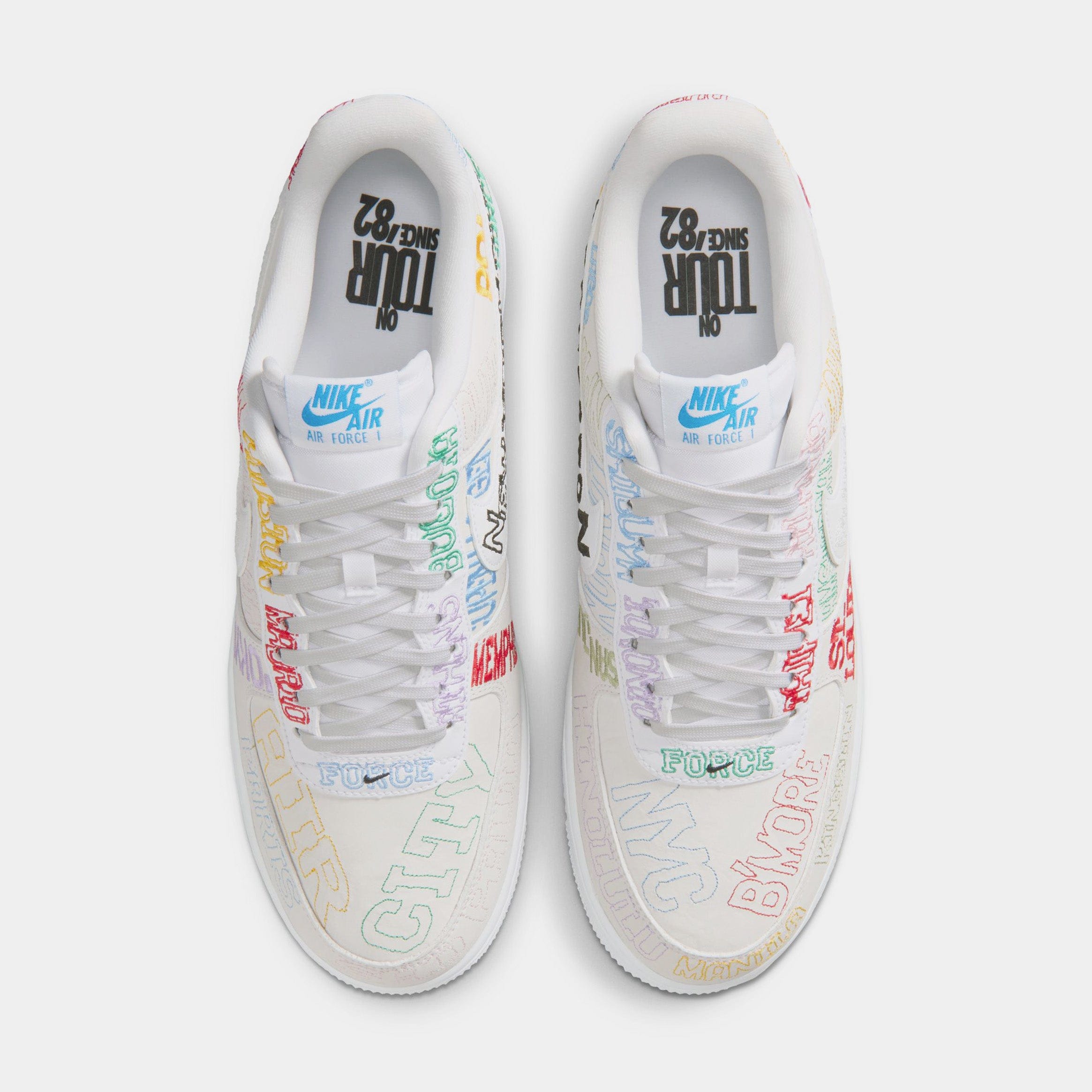 Nike Ait Force 1 '07 LV8 Mens Lifestyle Shoes (White/White)