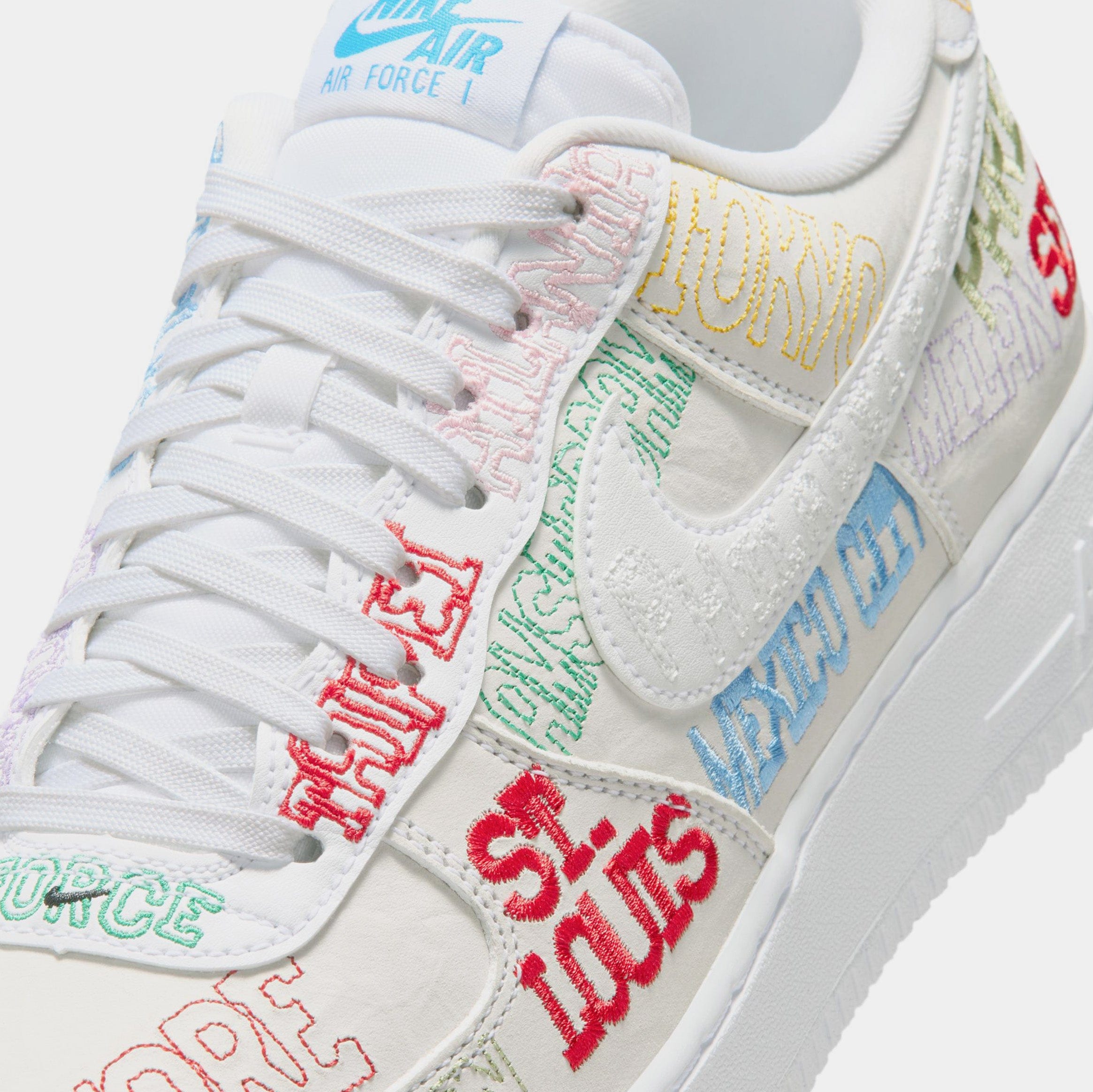 Nike Ait Force 1 '07 LV8 Mens Lifestyle Shoes (White/White)