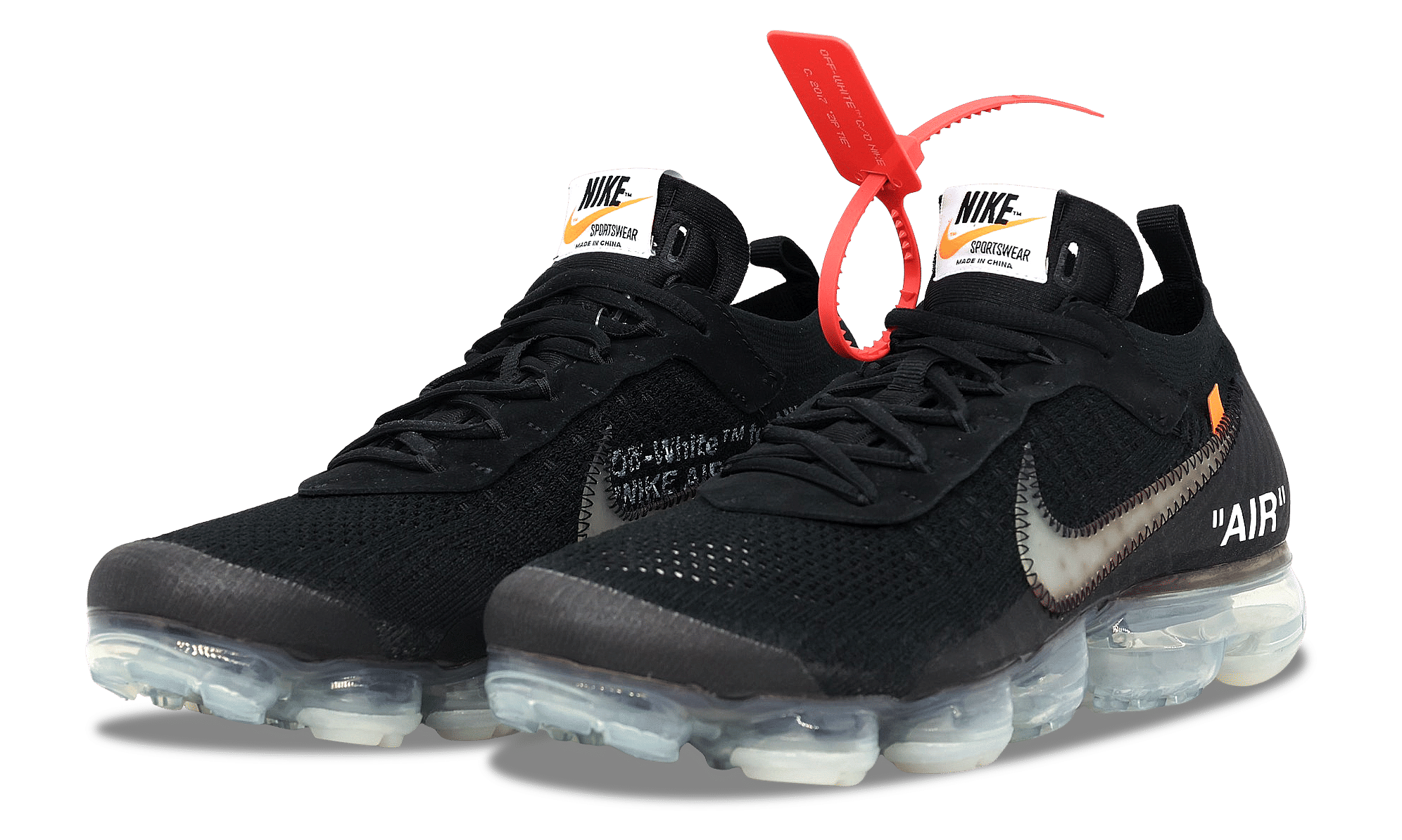 Nike Air VaporMax x OFF - WHITE Part 2 Black (AA3831 - 002) Men's Size 5 - 12