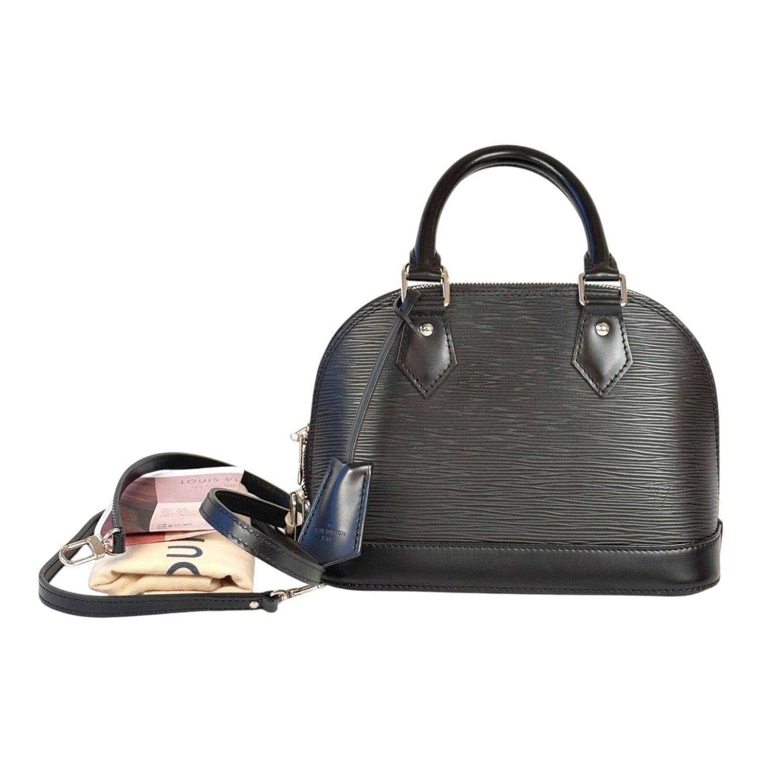 Louis Vuitton Alma BB Black EPI Bag