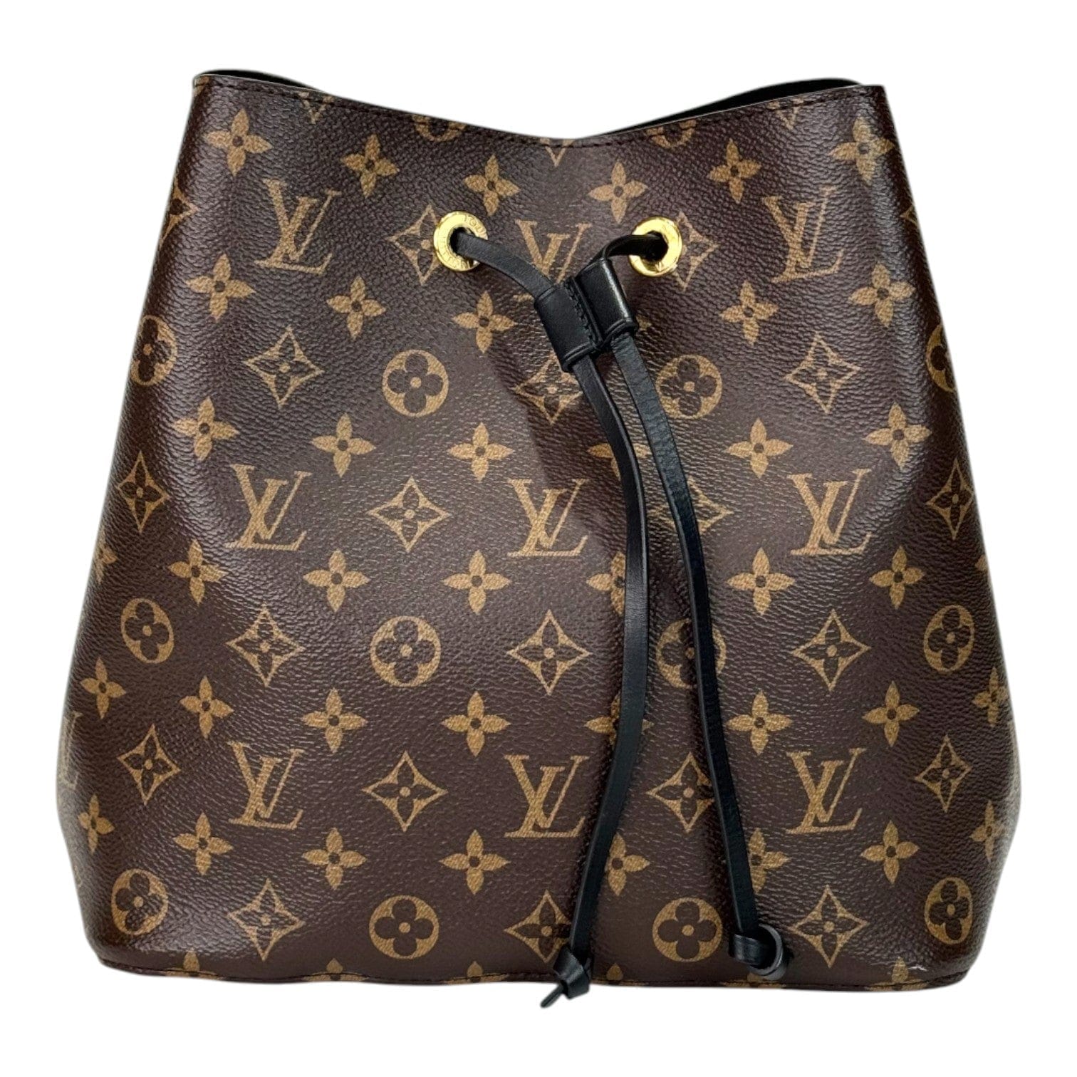 Louis Vuitton Neo Noe MM in 26 cm Monogram Black Bag