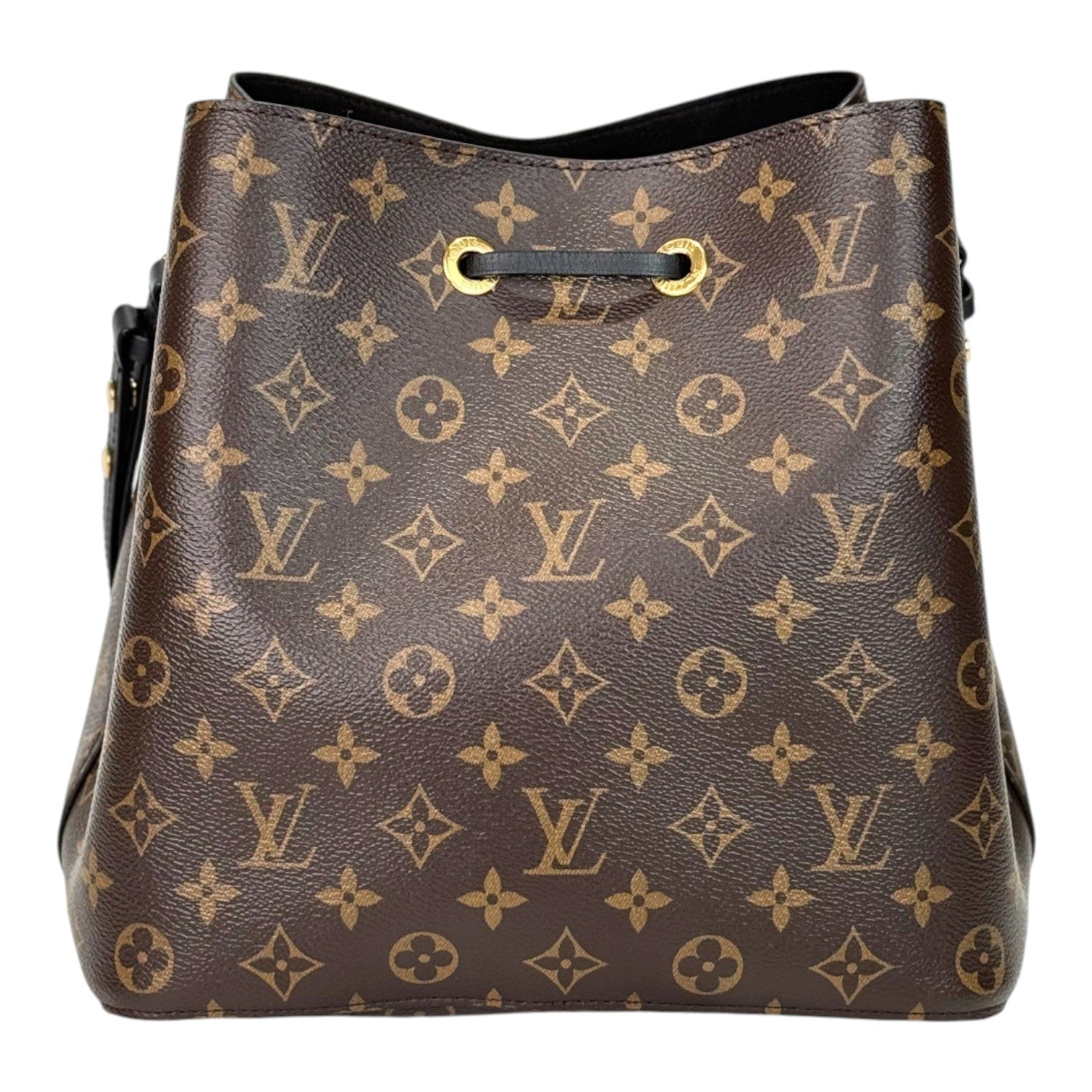 Louis Vuitton Neo Noe MM in 26 cm Monogram Black Bag