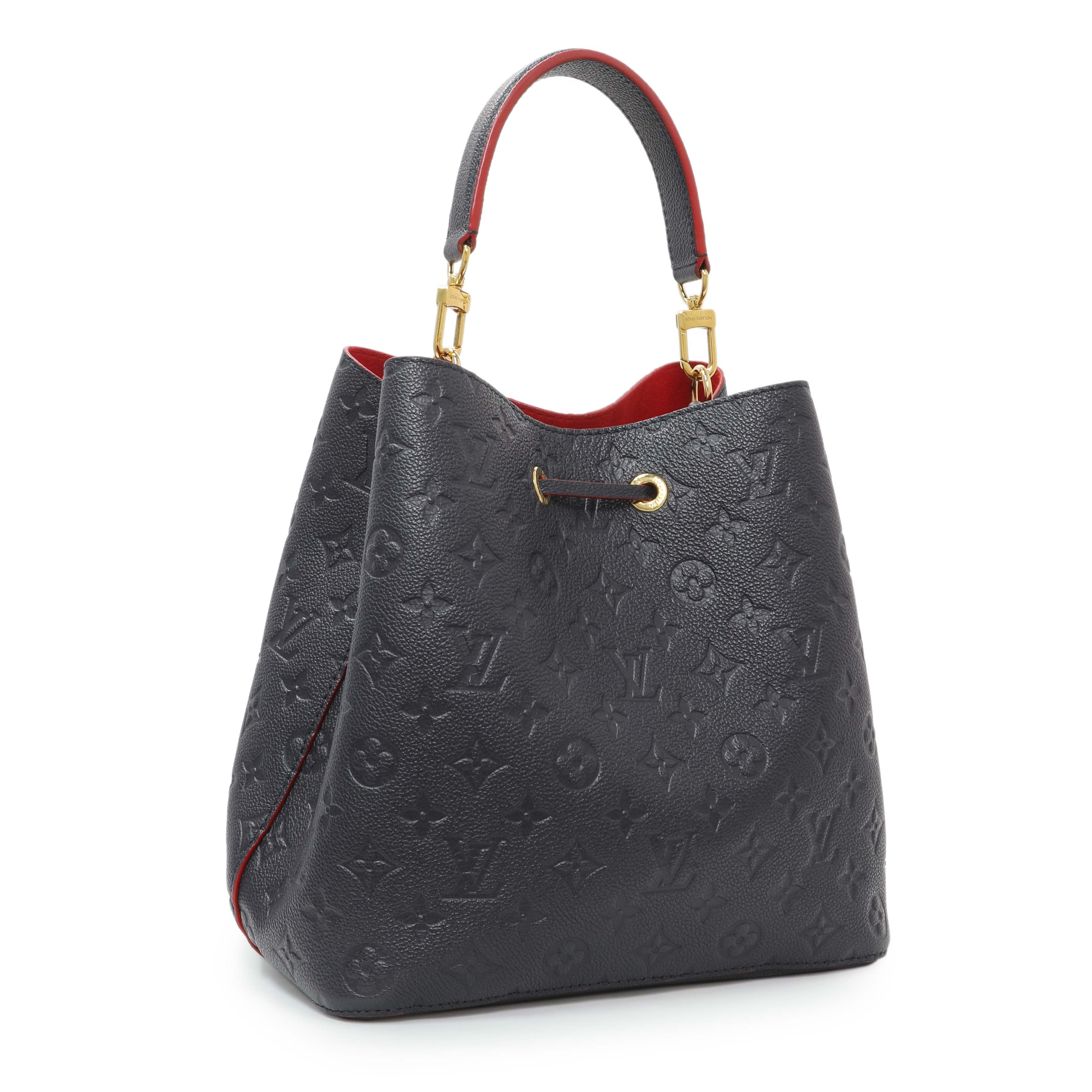 Louis Vuitton Marine Rouge Empreinte Neonoe MM