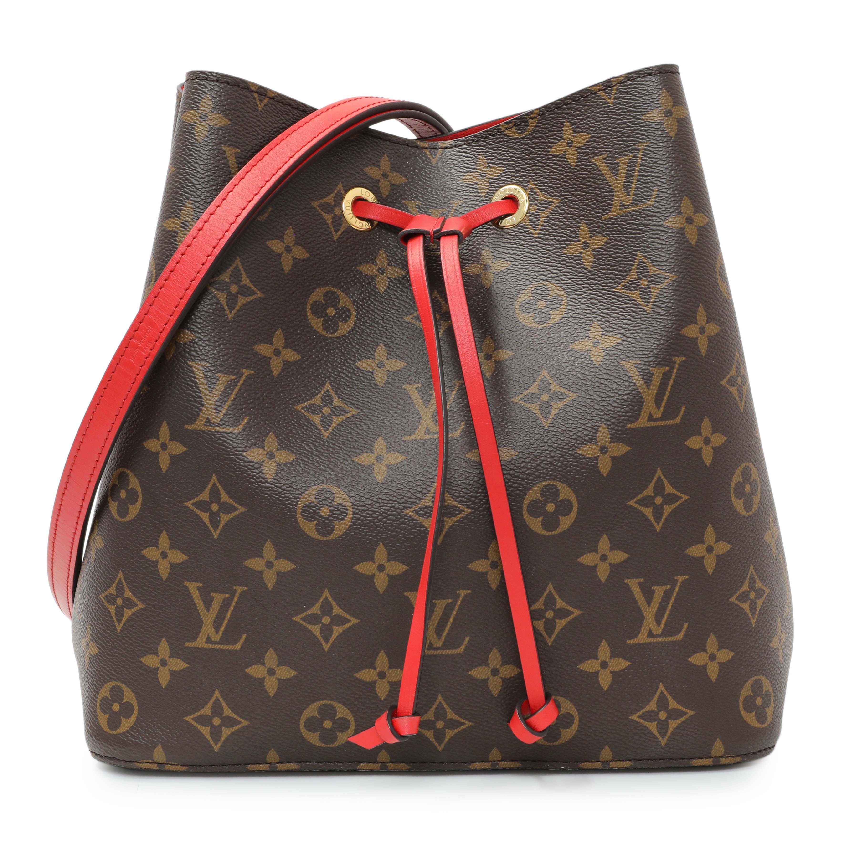 Louis Vuitton Coquelicot Monogram Neonoe MM