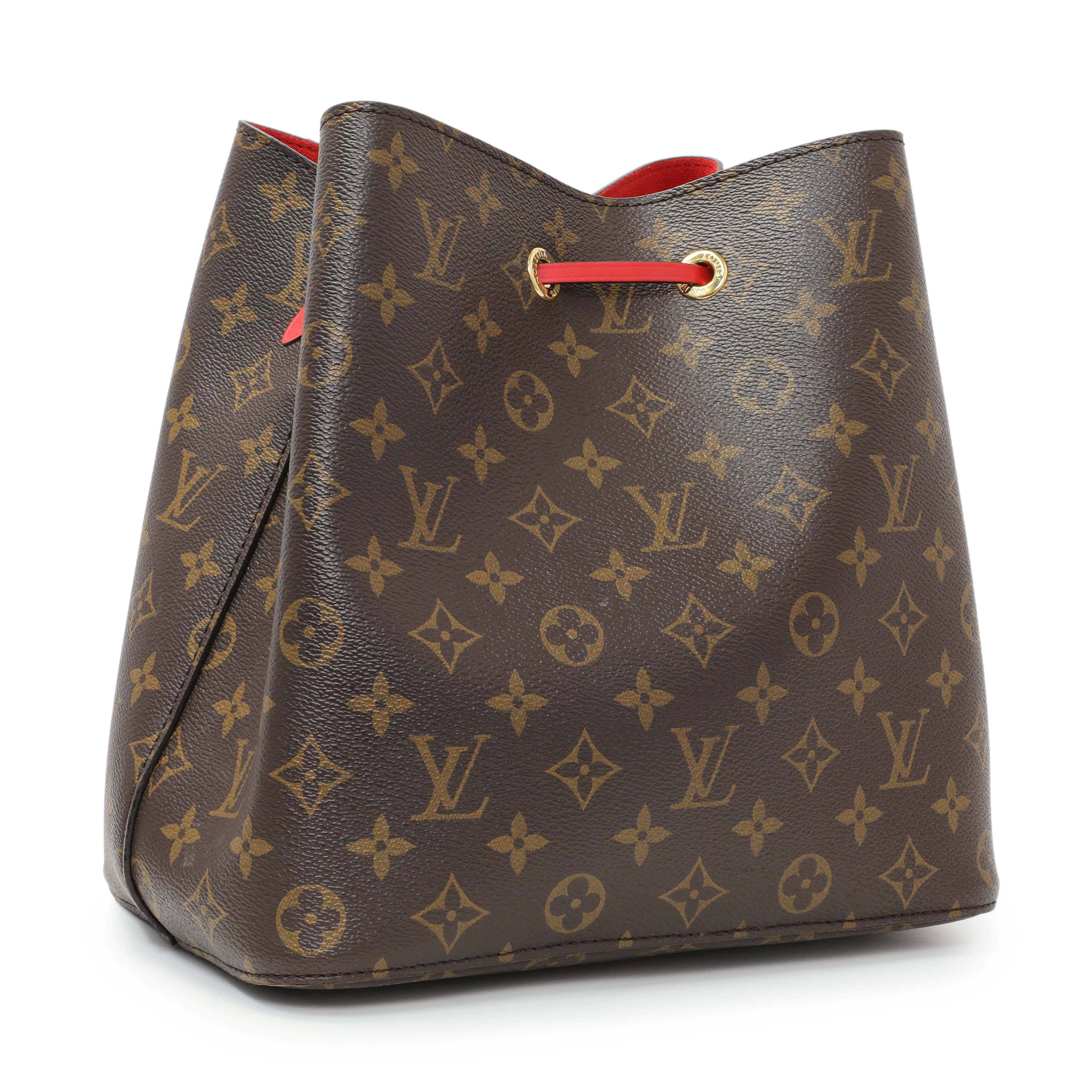 Louis Vuitton Coquelicot Monogram Neonoe MM