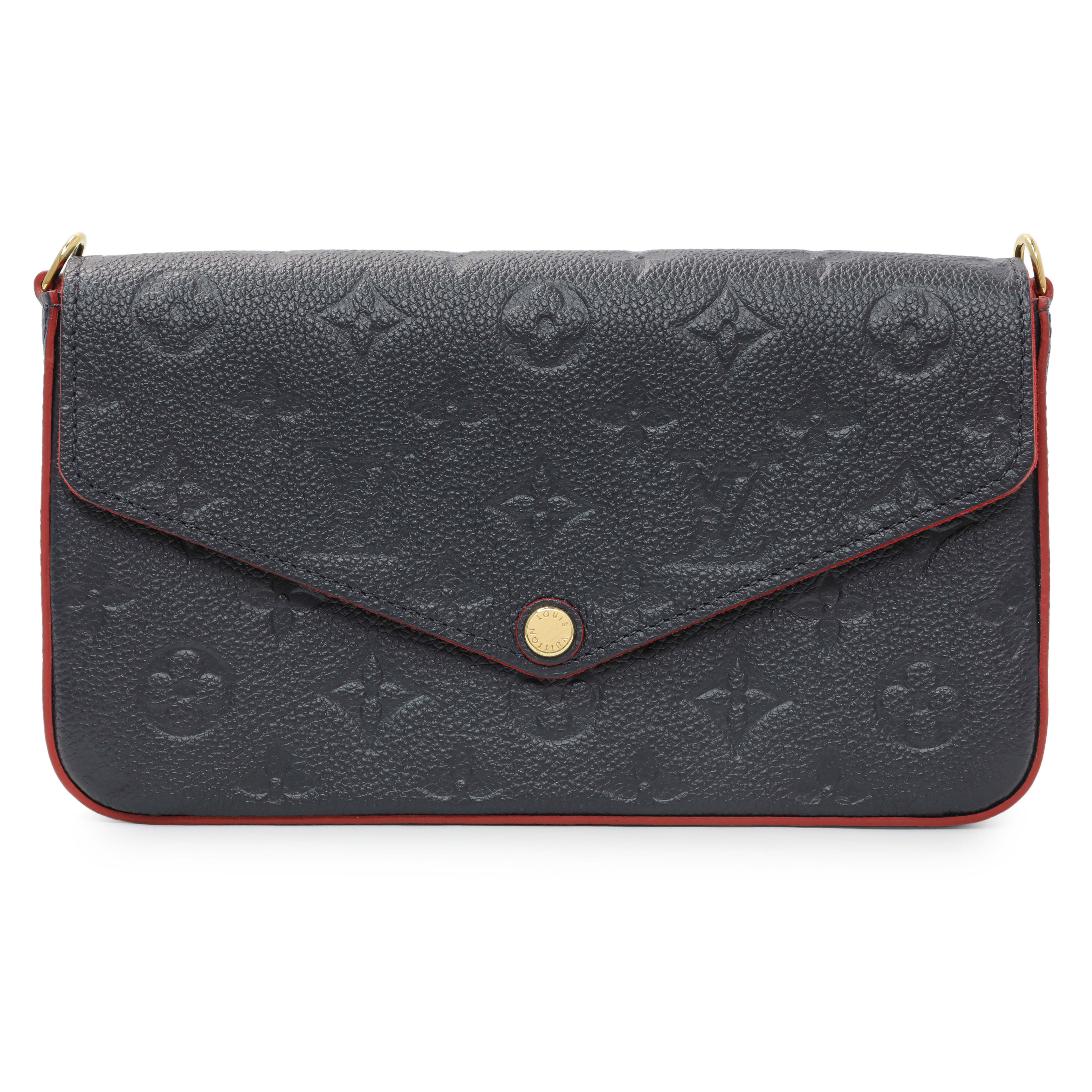 Louis Vuitton Marine Rouge Empreinte Felicie Pochette