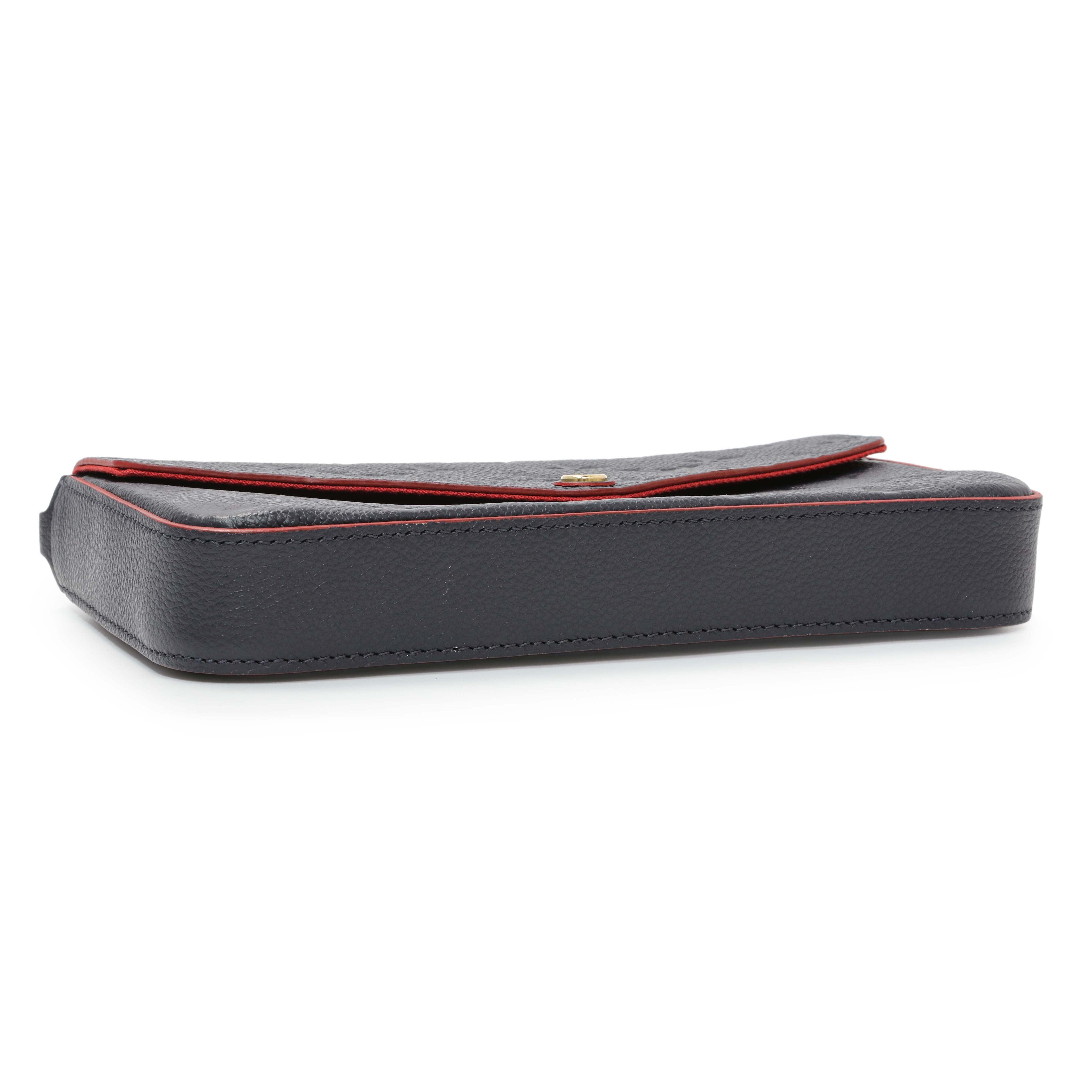 Louis Vuitton Marine Rouge Empreinte Felicie Pochette