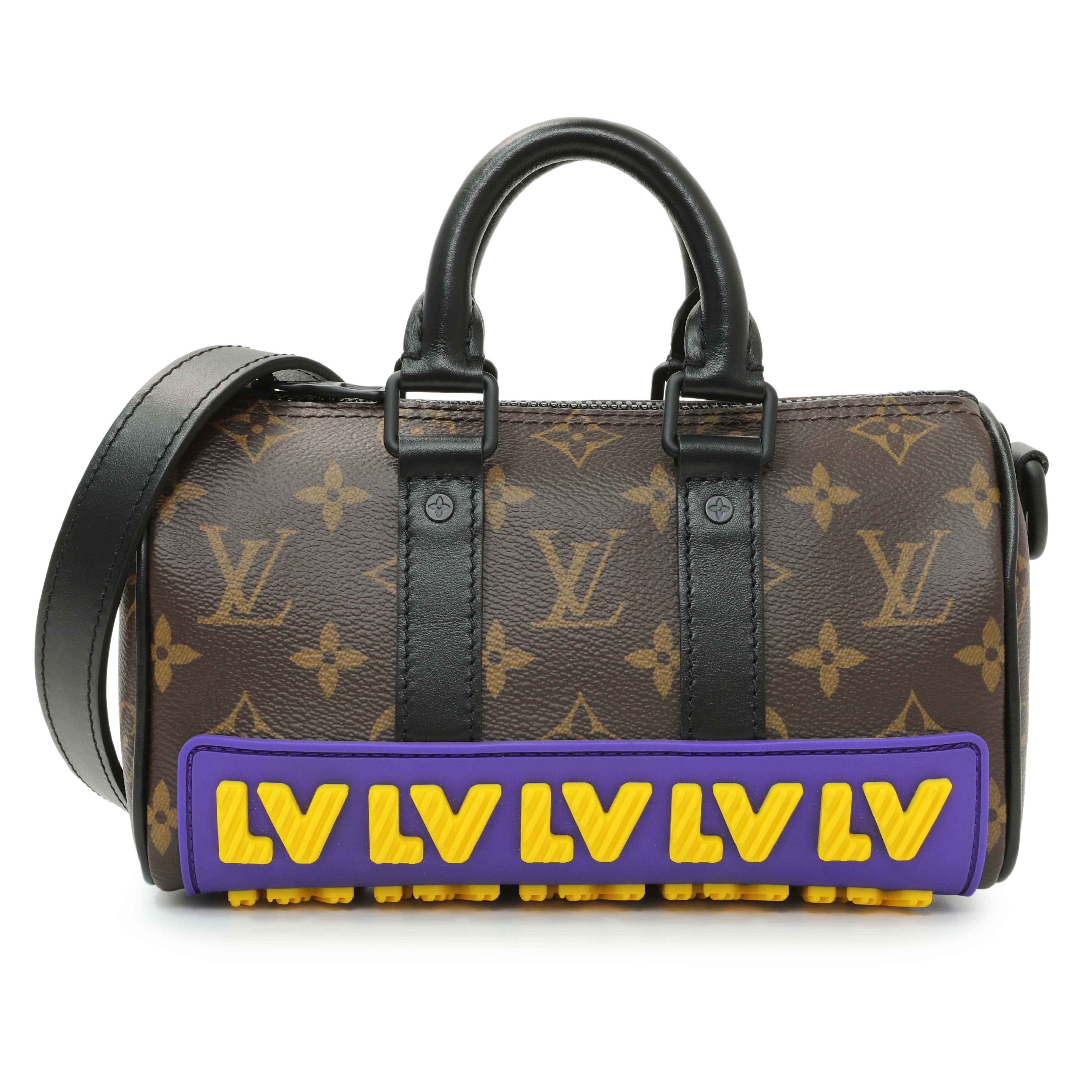 Louis Vuitton Monogram LV Rubber Keepall XS