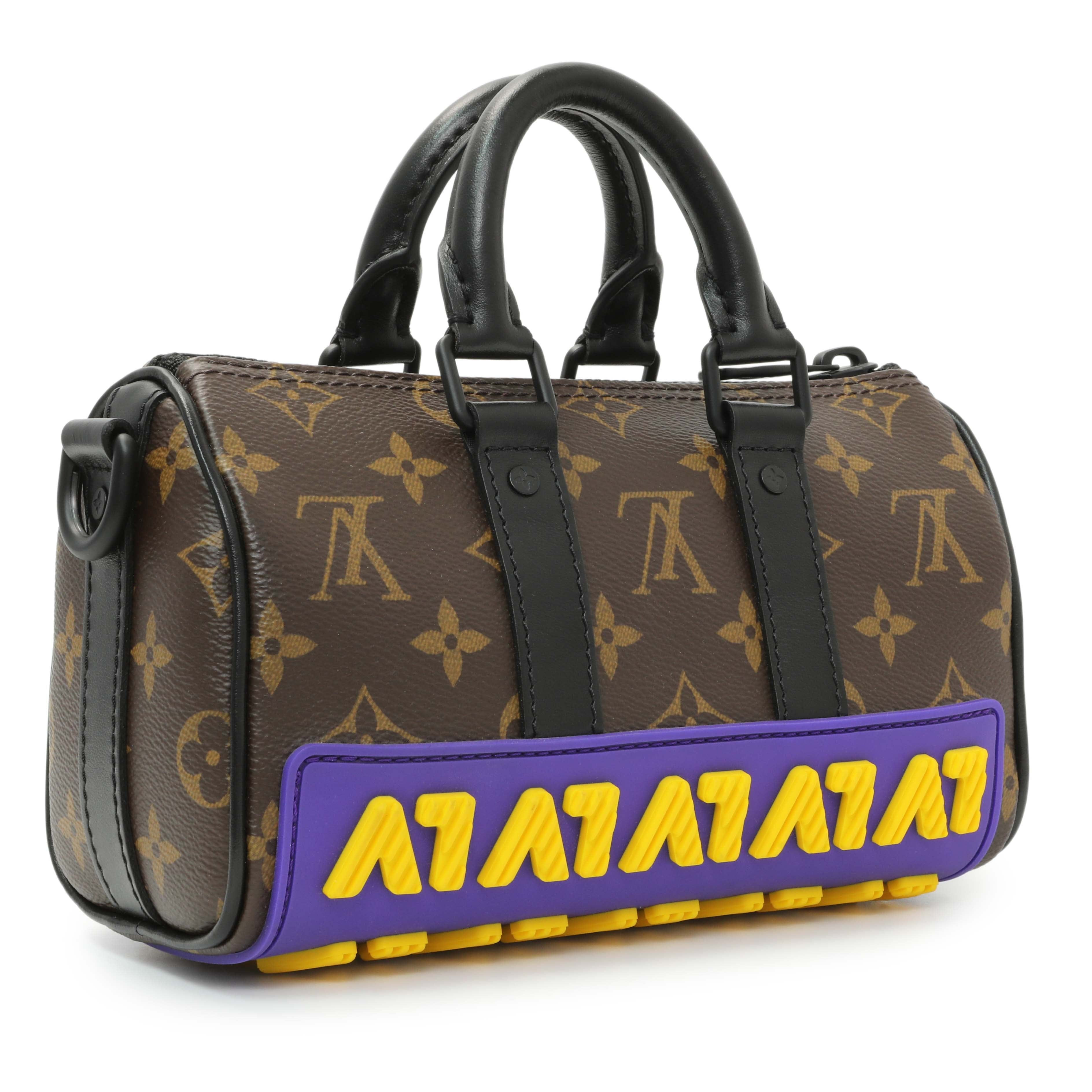 Louis Vuitton Monogram LV Rubber Keepall XS