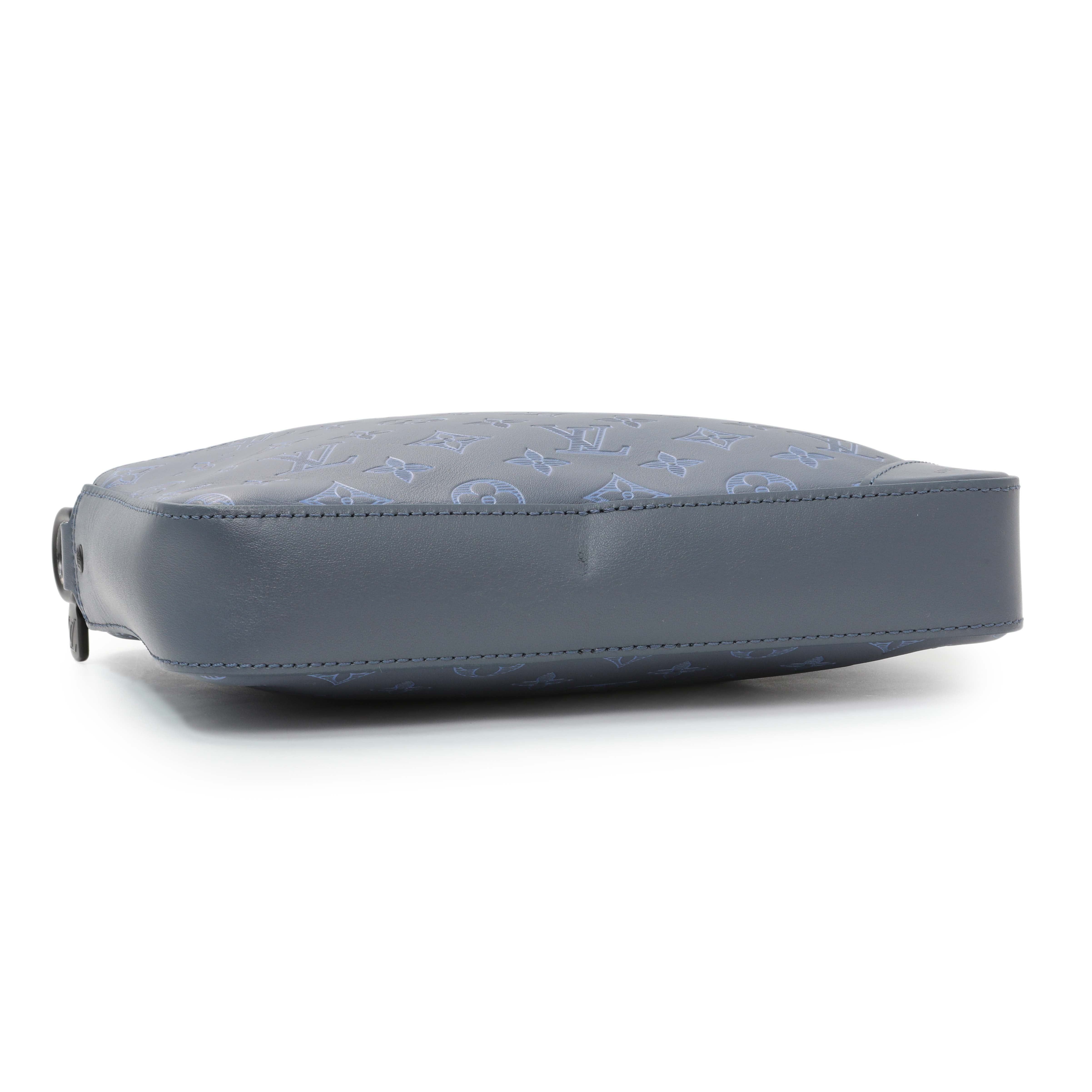 Louis Vuitton Navy Monogram Shadow Duo Messenger