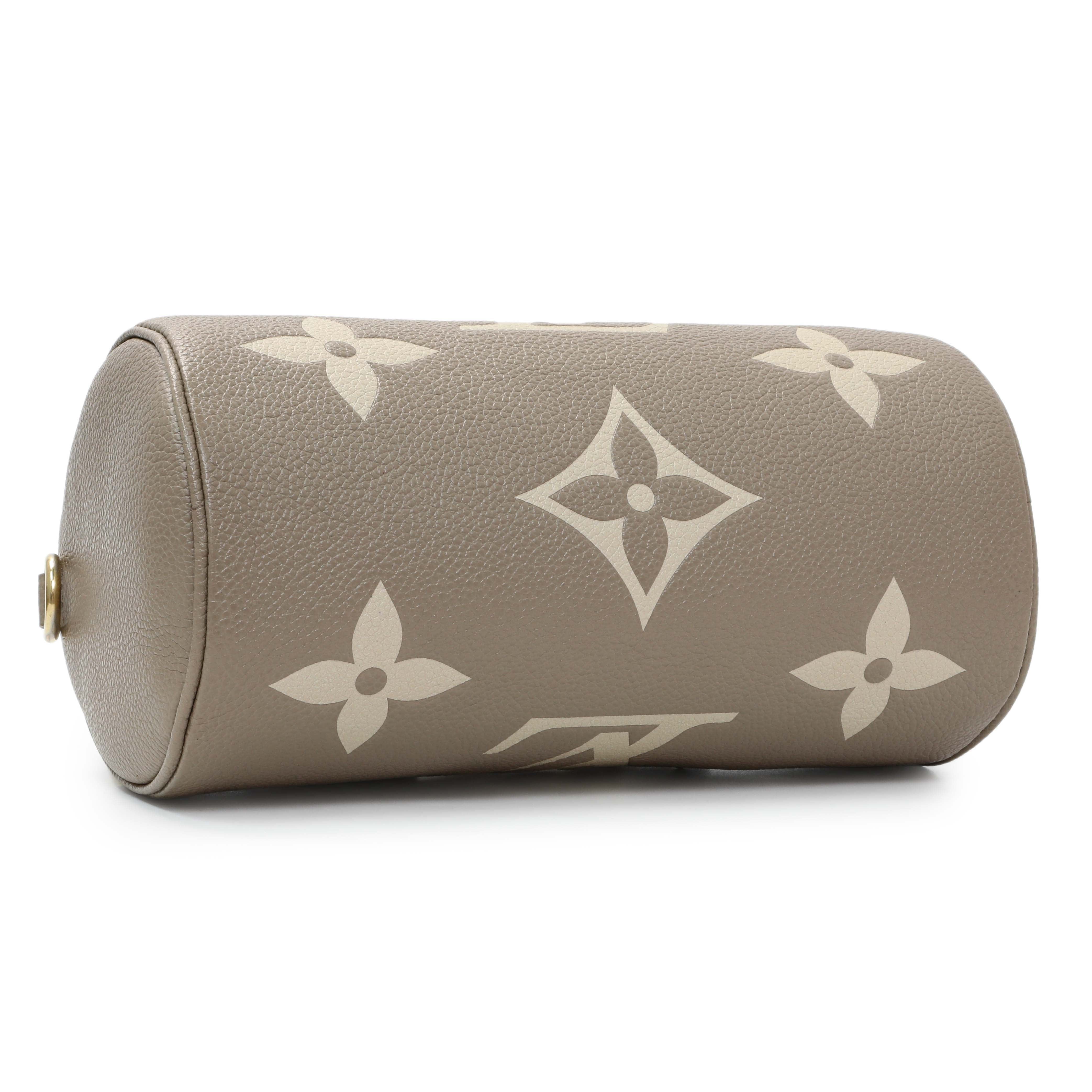 Louis Vuitton Tourterelle Grey Empreinte Papillon BB