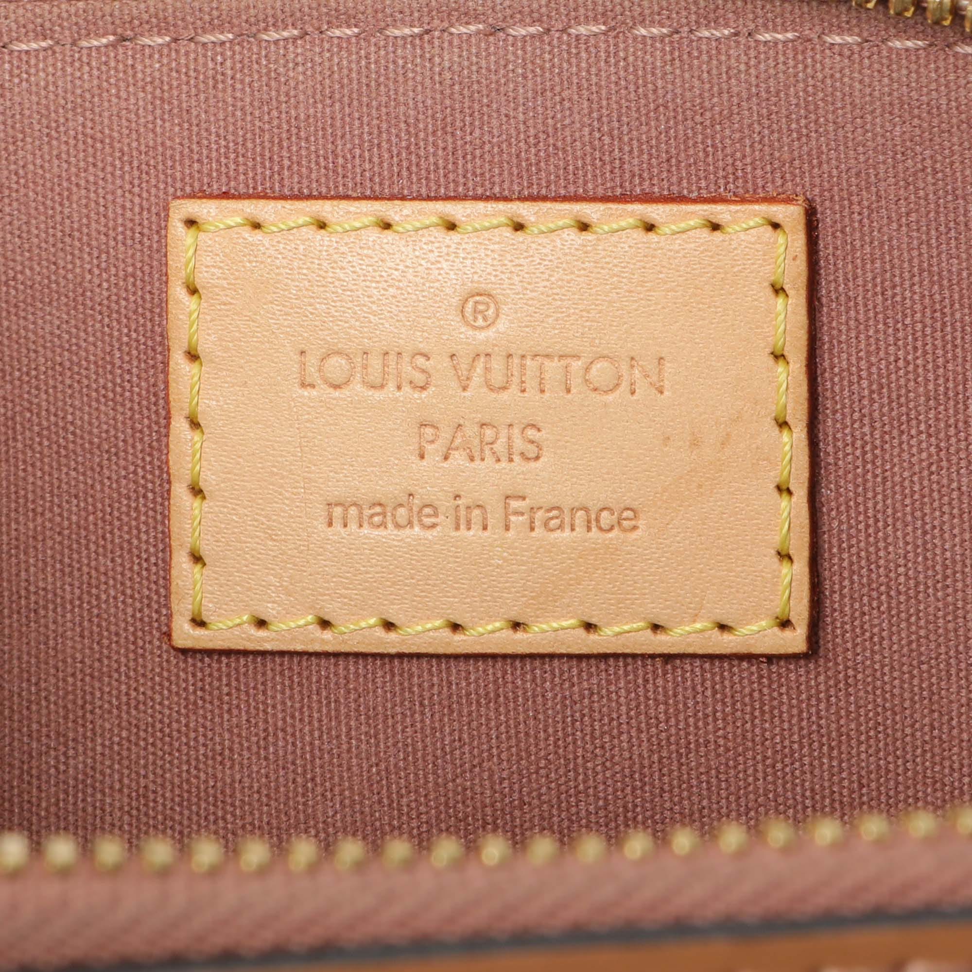 Louis Vuitton Rose Velours Vernis Alma BB