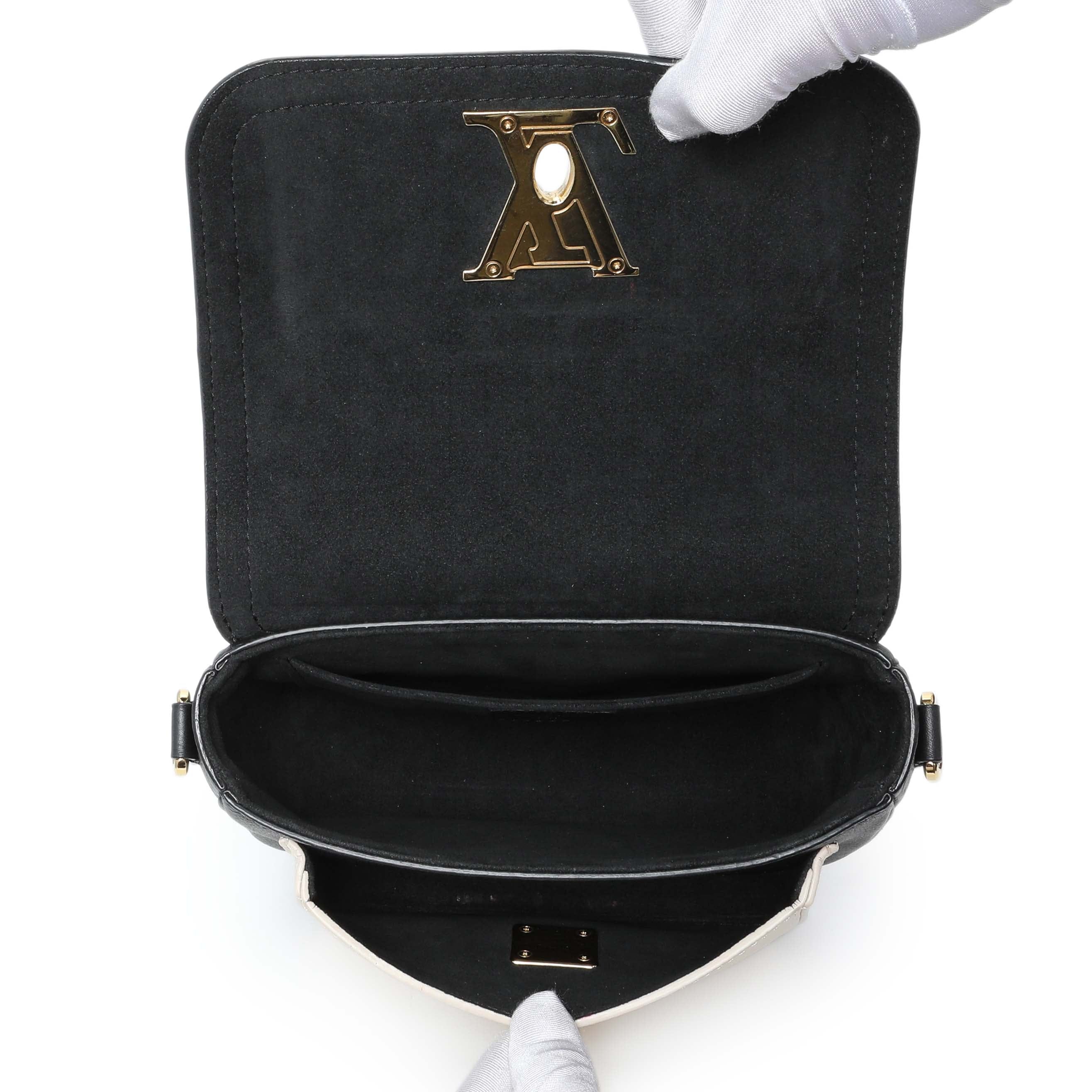 Louis Vuitton Grained Calfskin Lockme Tender
